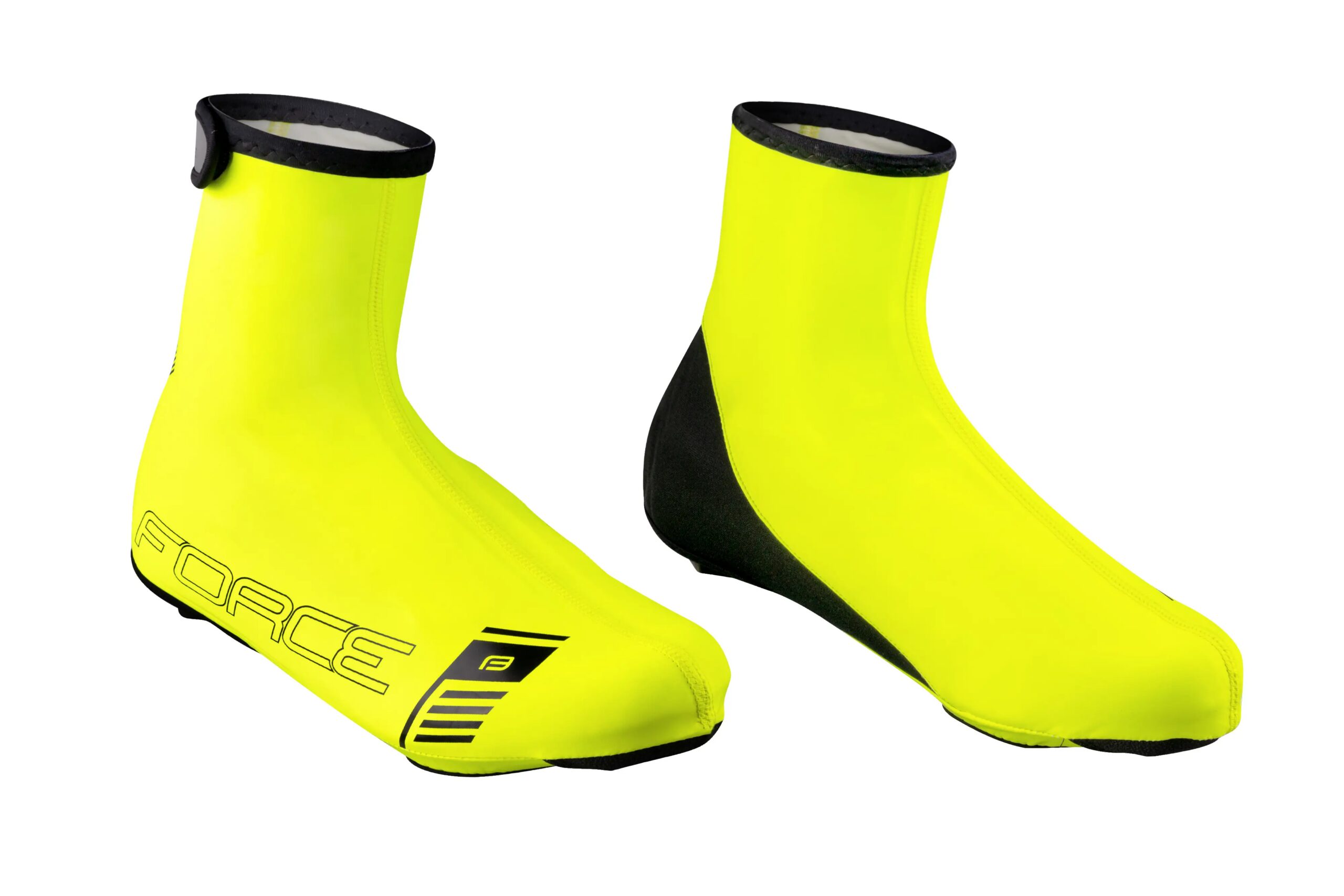 návleky treter FORCE PU DRY ROAD, fluo M - Obrázek 2
