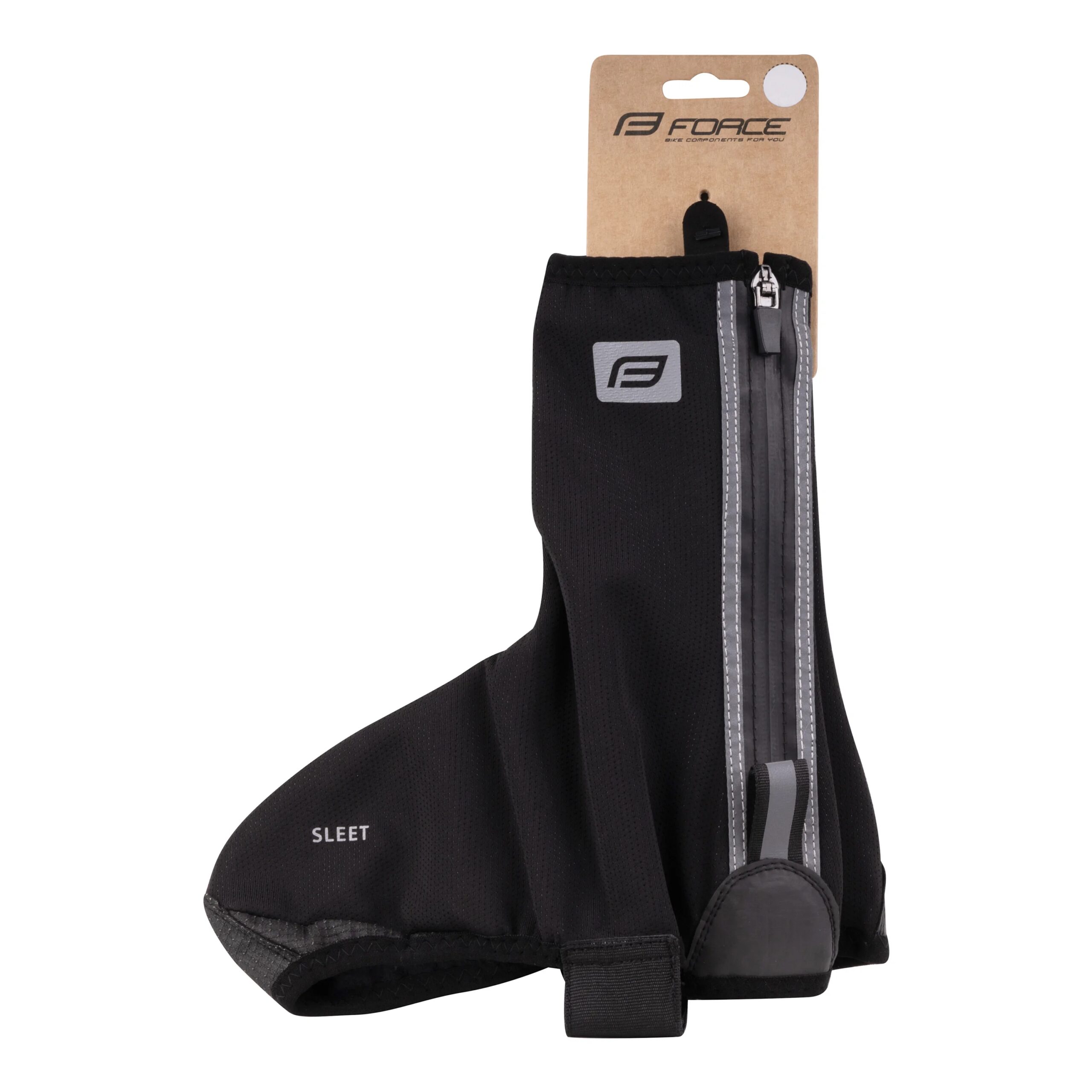 návleky treter FORCE SLEET MTB, černé M - Obrázek 5