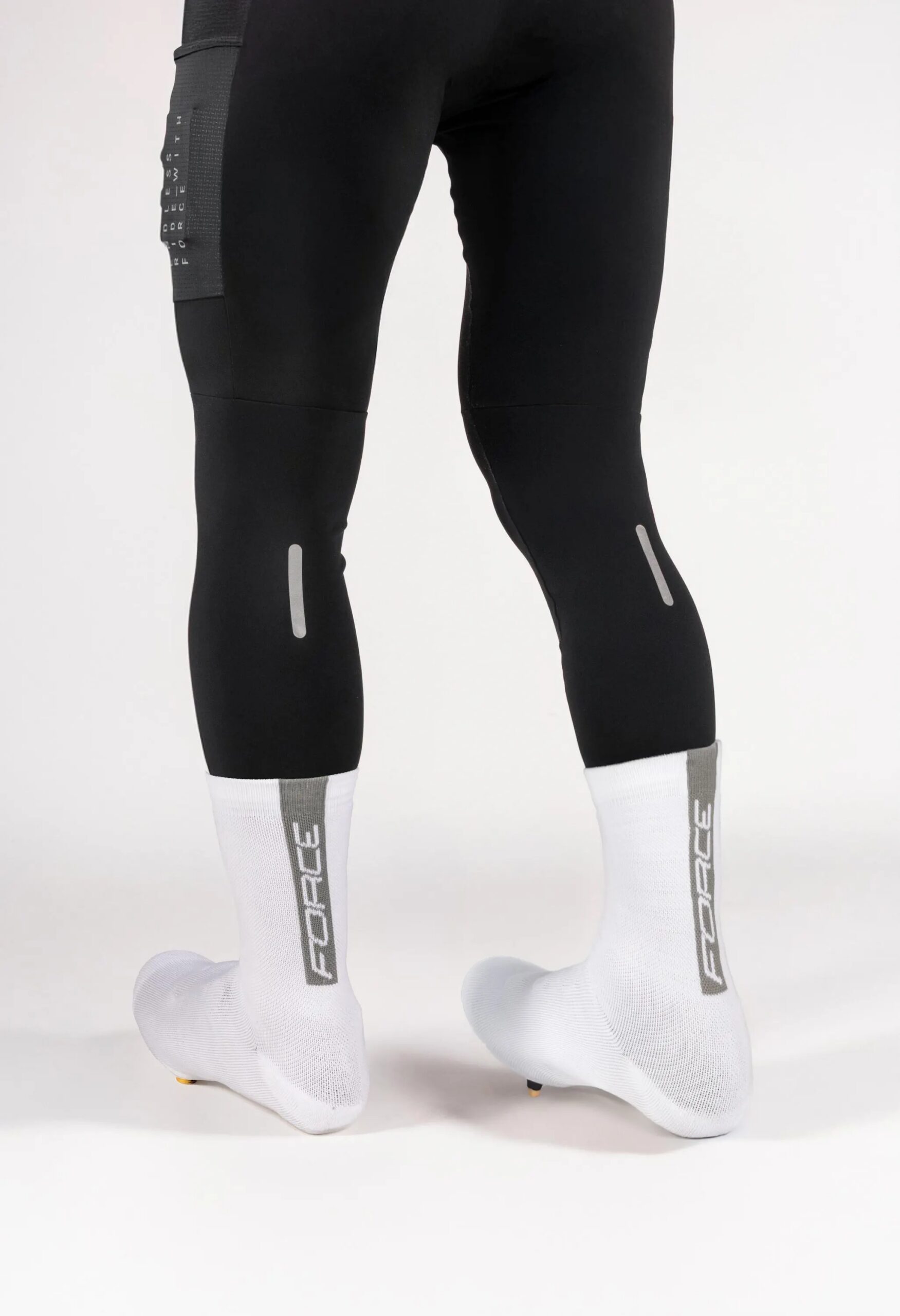 návleky treter FORCE SNUG pletené, bílé S-M - Obrázek 4
