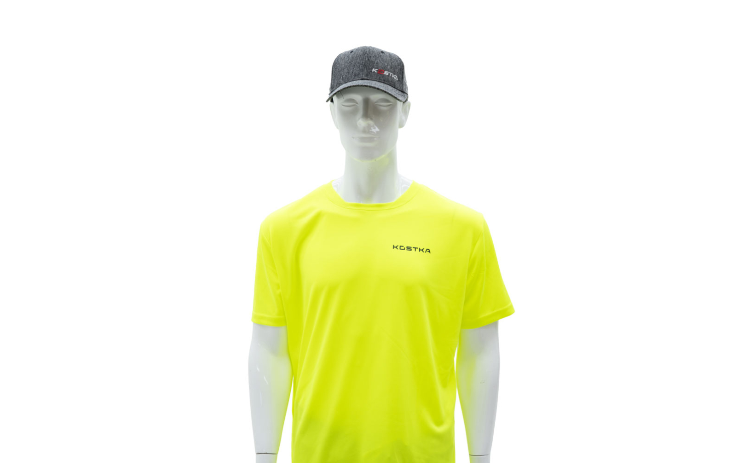 Pánské funkční tričko KOSTKA – Neon Yellow Velikost L (large)