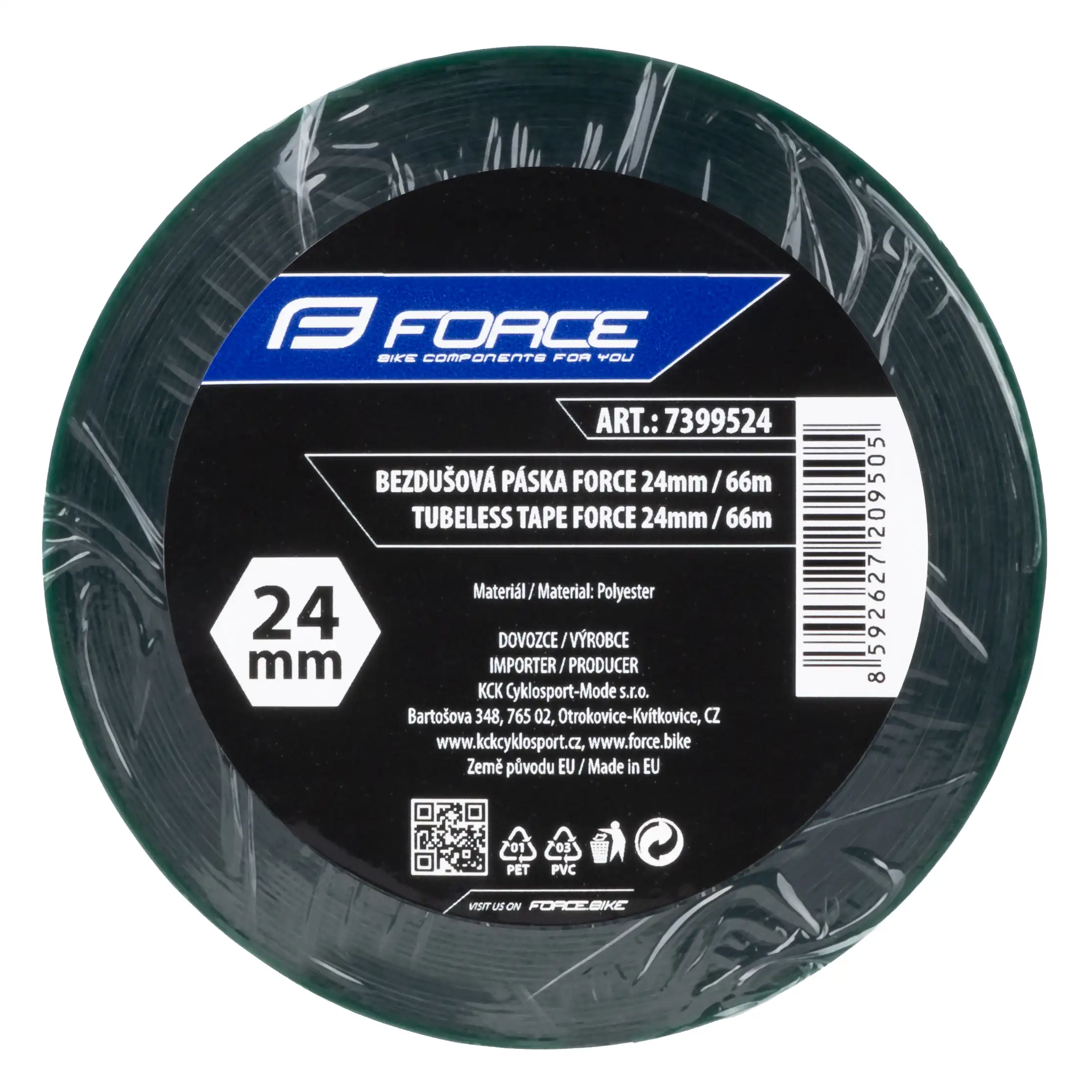 páska bezdušová FORCE Tubeless lepicí 24mm x 66m - Obrázek 2