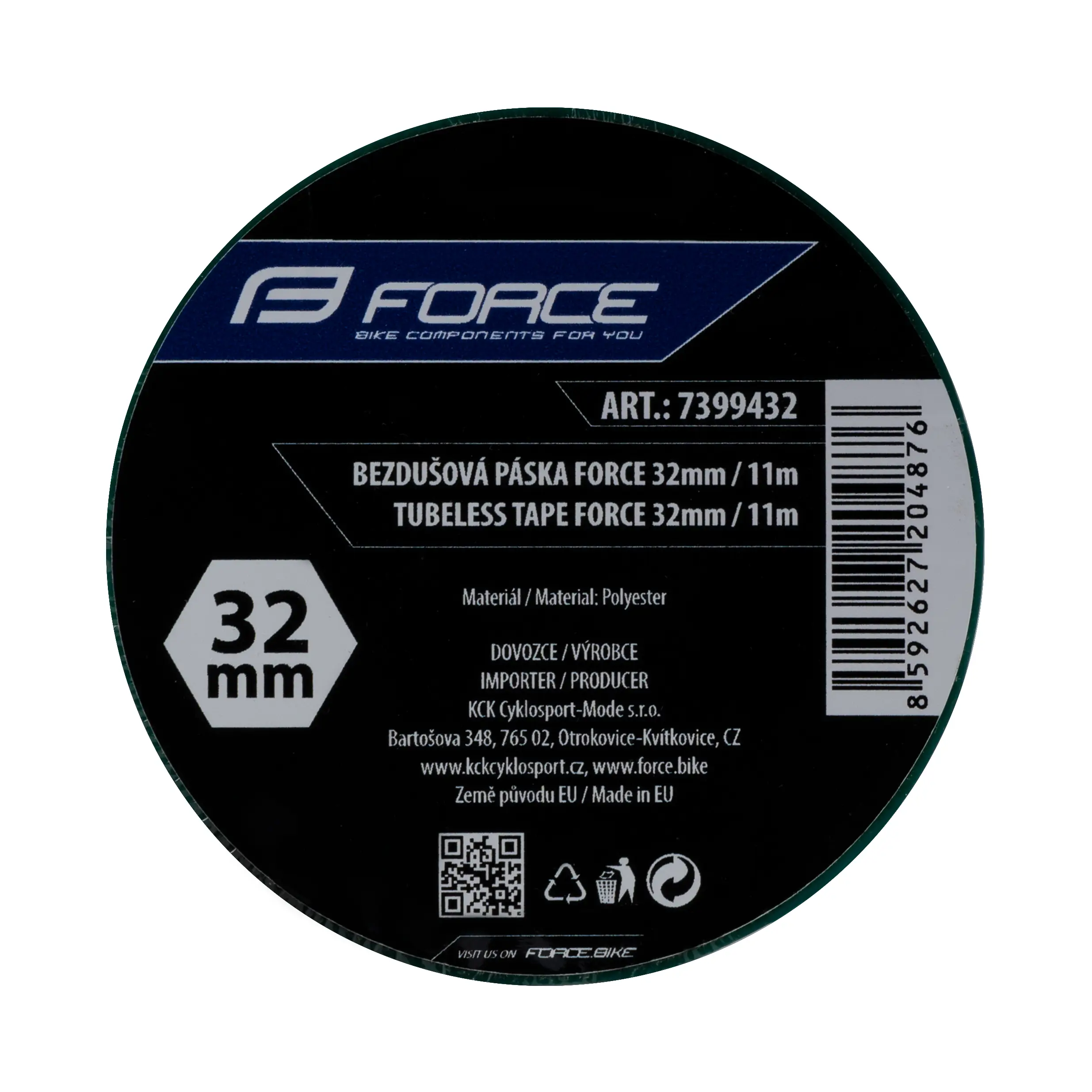 páska bezdušová FORCE Tubeless lepicí 32mm x 11m - Obrázek 2
