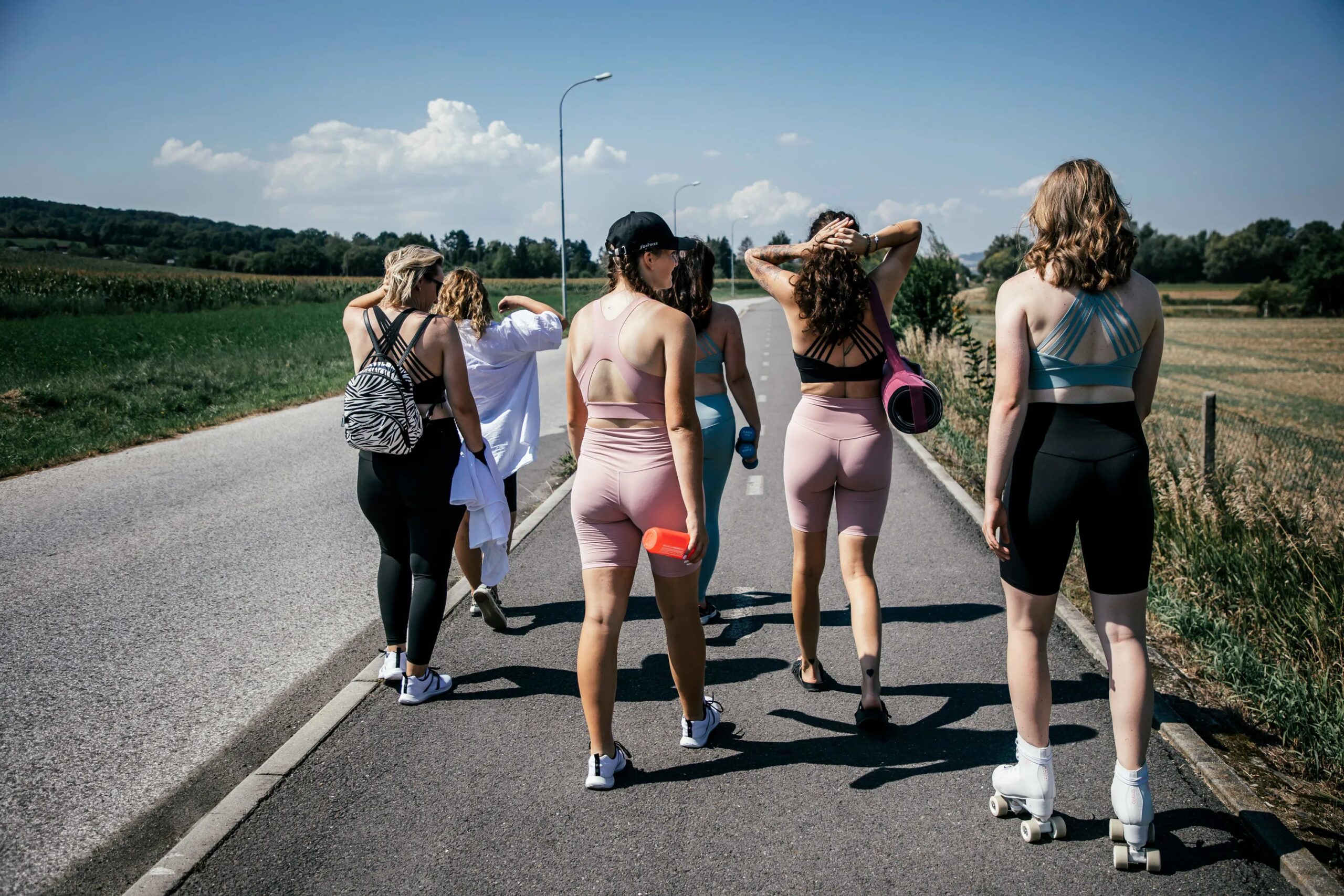 podprsenka sportovní FORCE SIMPLE, černá - Obrázek 6