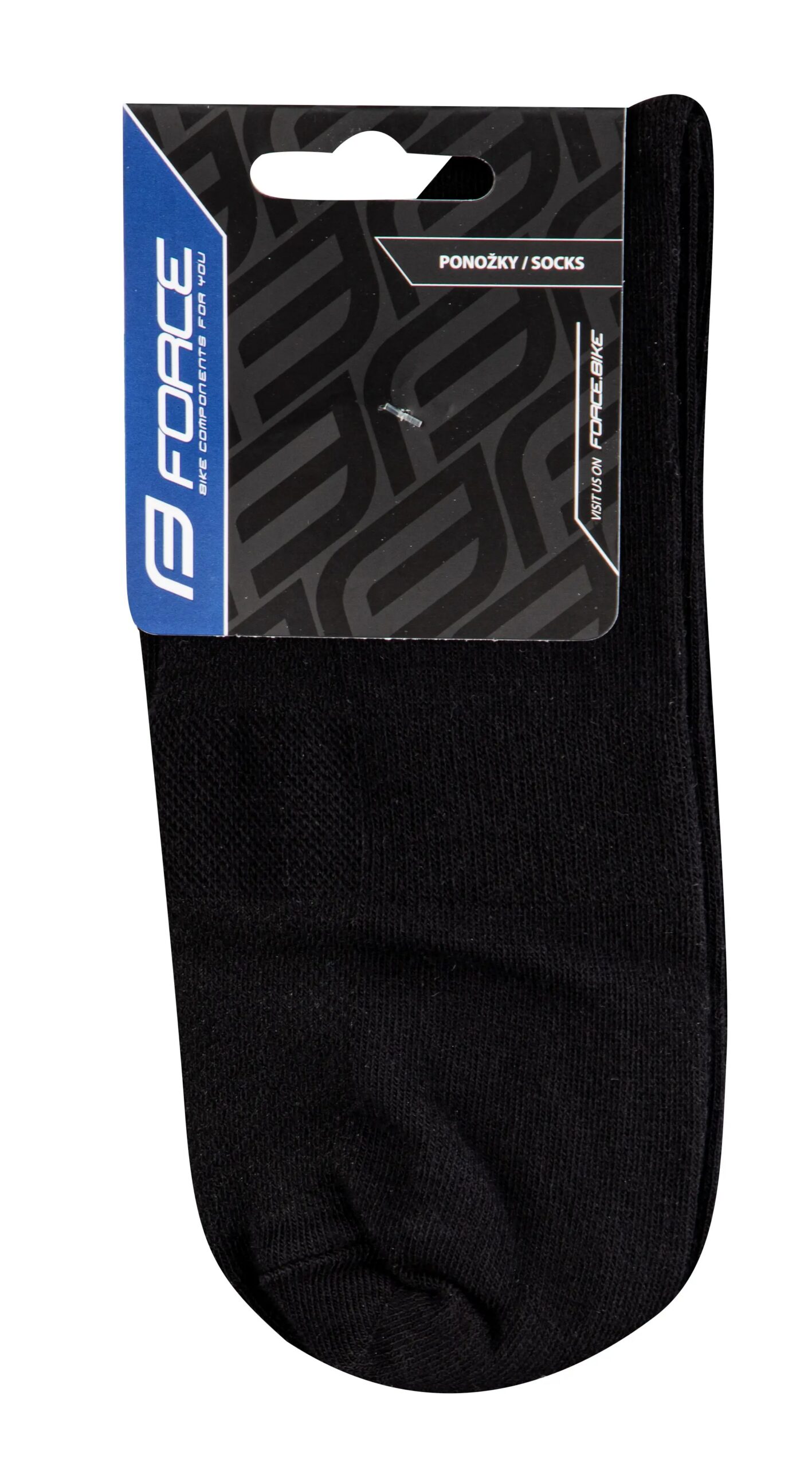 ponožky FORCE ELEGANT nízké, černé L-XL/42-46 - Obrázek 2