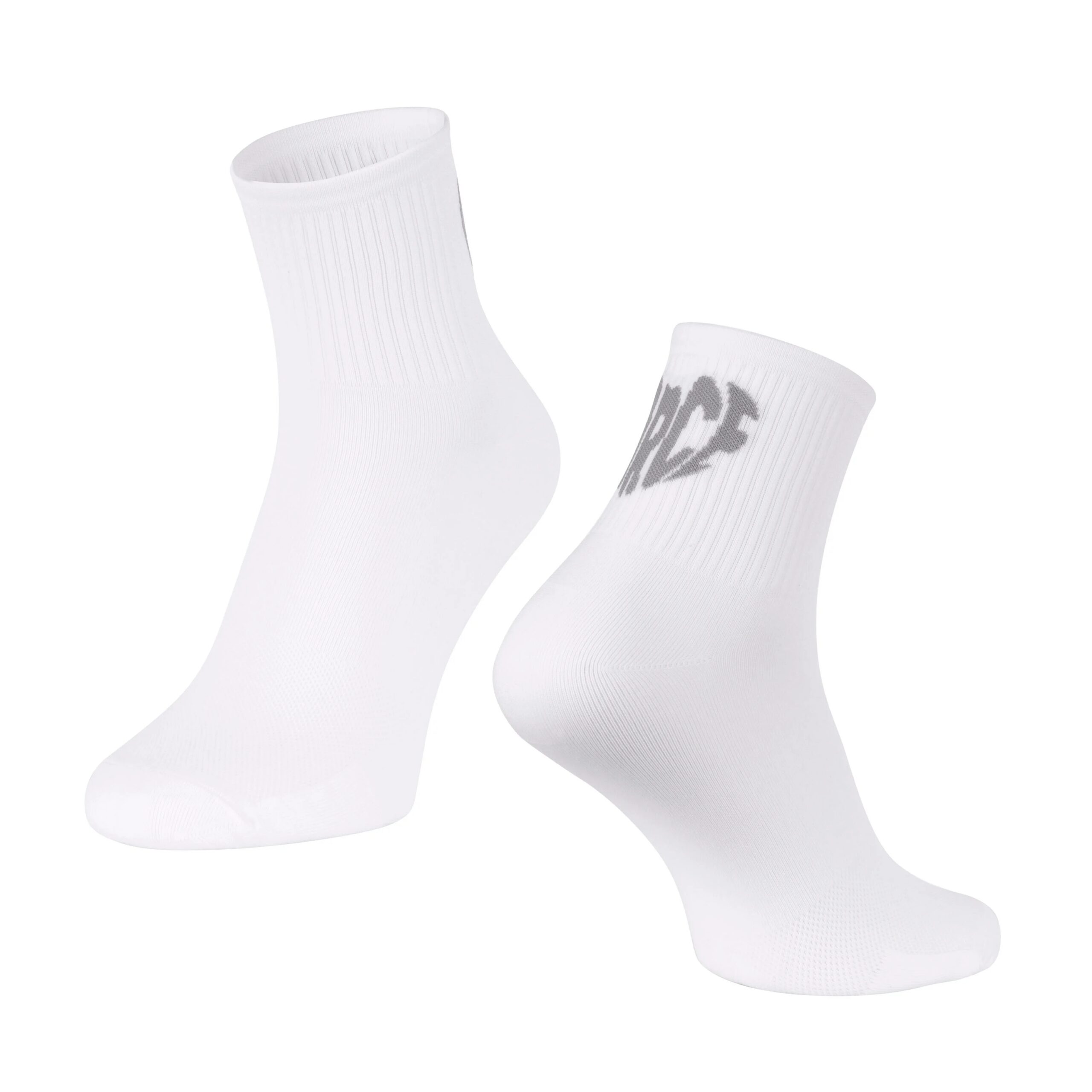 ponožky FORCE IN HEART krátké, bílé L-XL/42-46