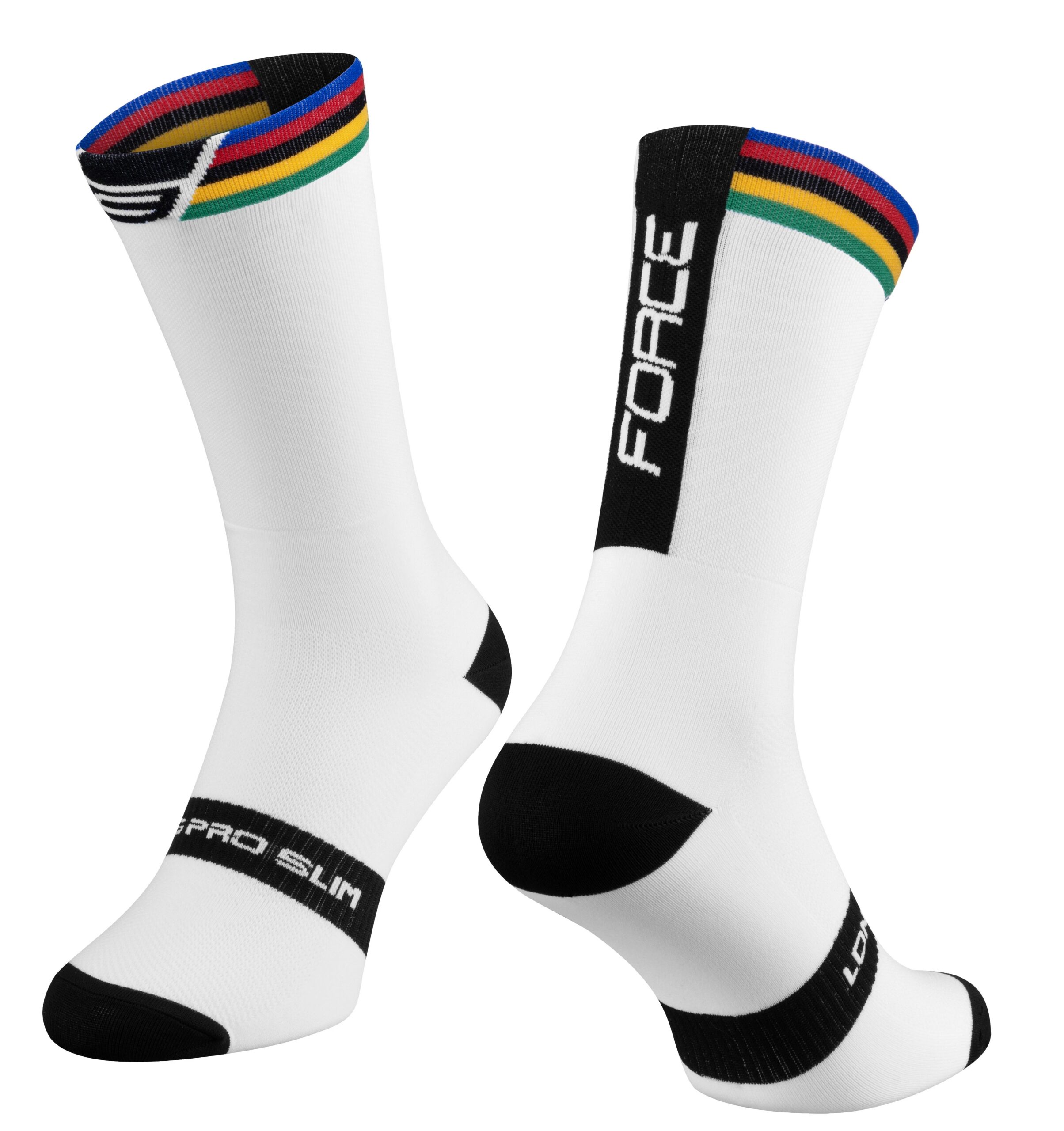 ponožky FORCE LONG PRO CHAMPION SLIM, L-XL/42-46