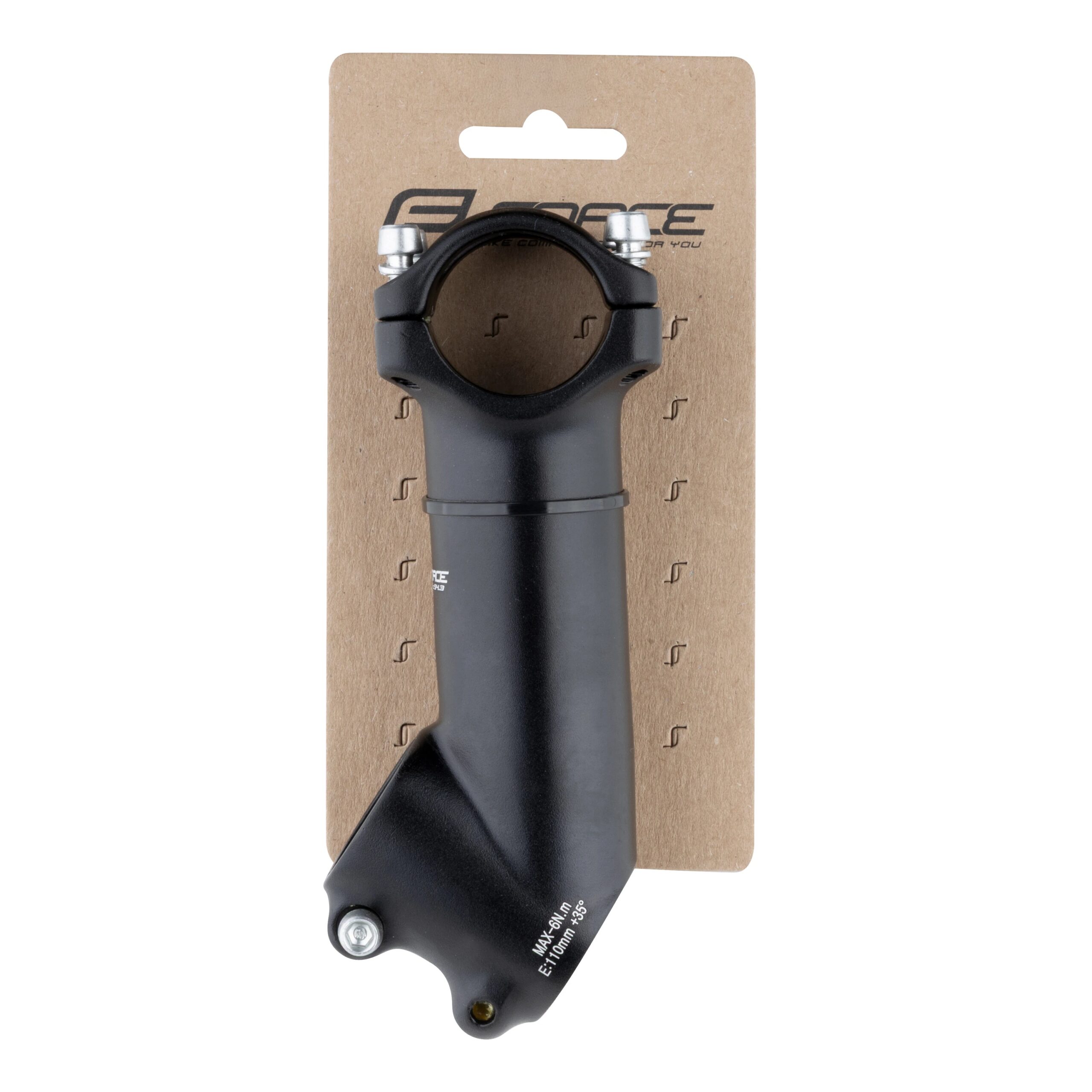 představec FORCE BASIC S4.3 31,8/110mm Al, černý - Obrázek 4
