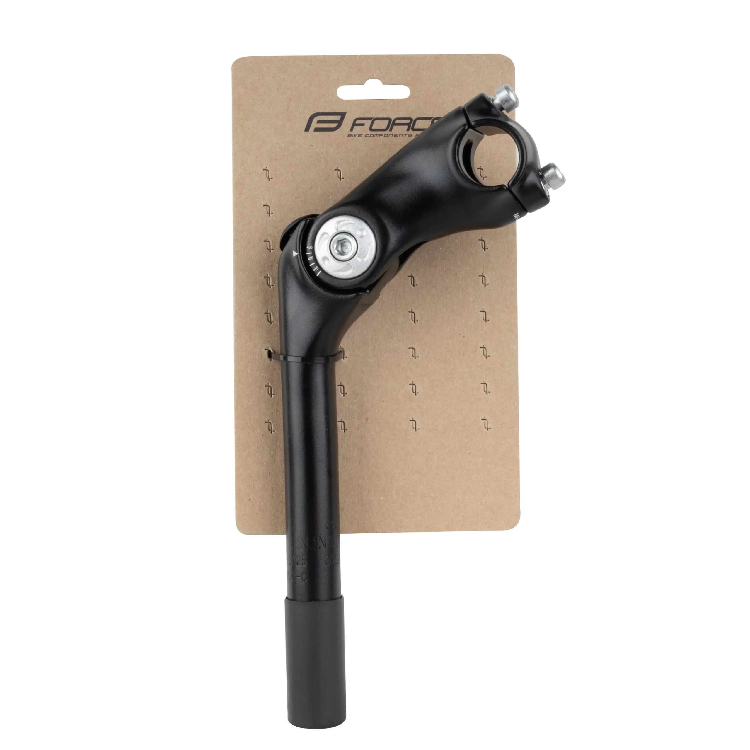představec FORCE S6.1 1" 25,4/90mm stav.Al, černý - Obrázek 5