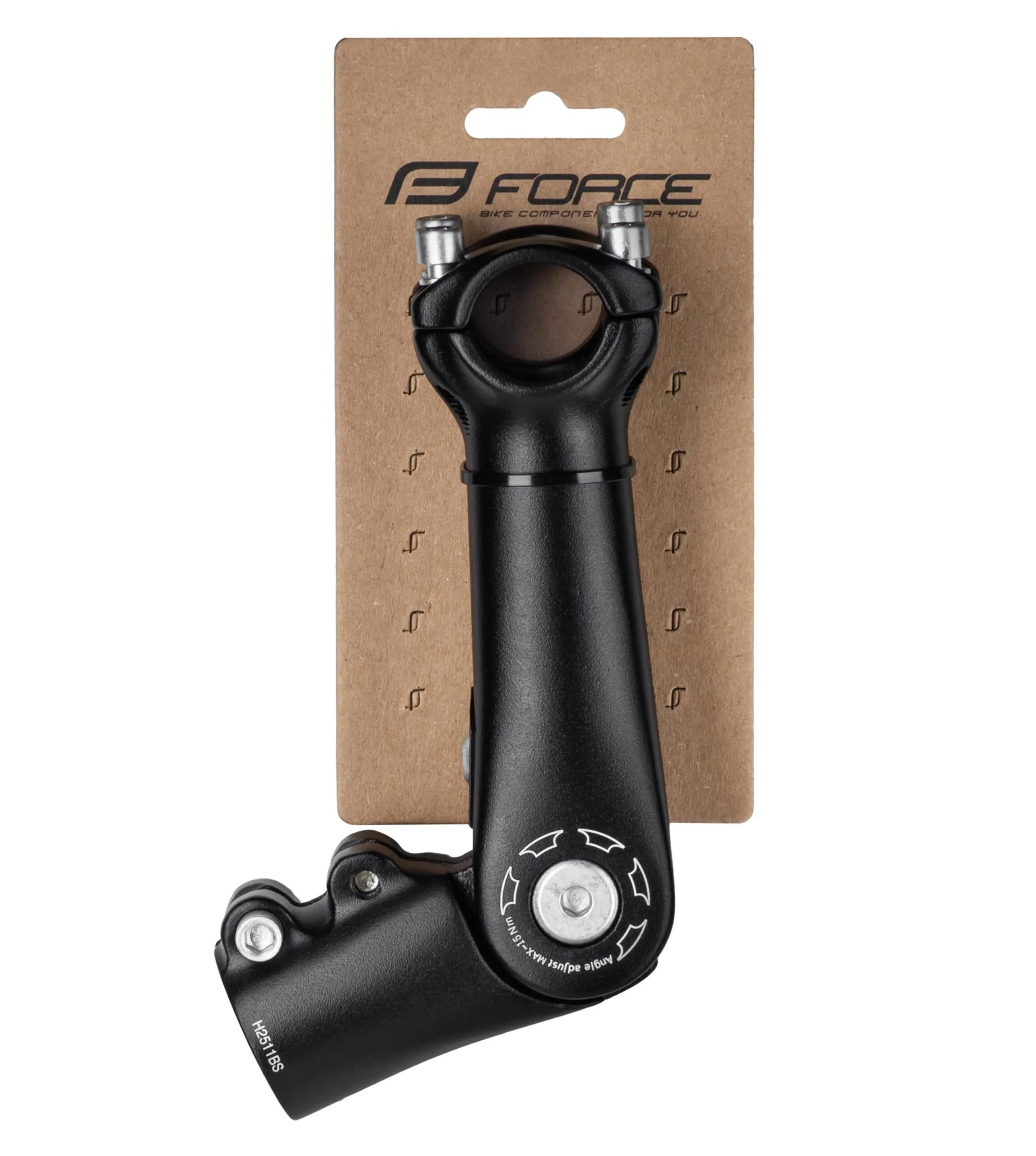 představec FORCE S6.3  25,4/110mm stav. Al, černý - Obrázek 5