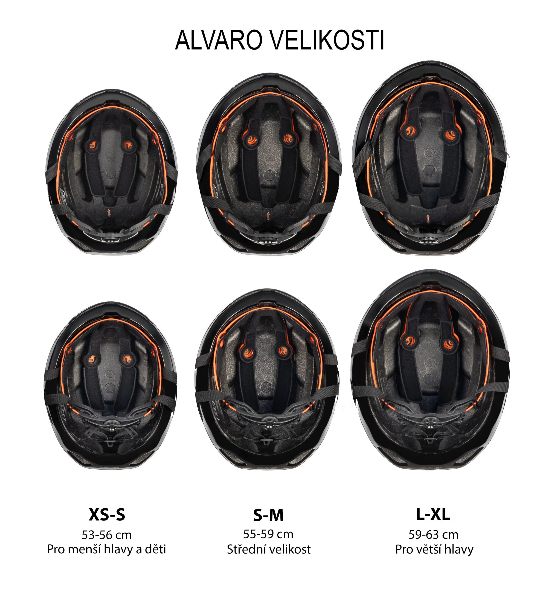 přilba FORCE ALVARO AERO, černá L - XL - Obrázek 8