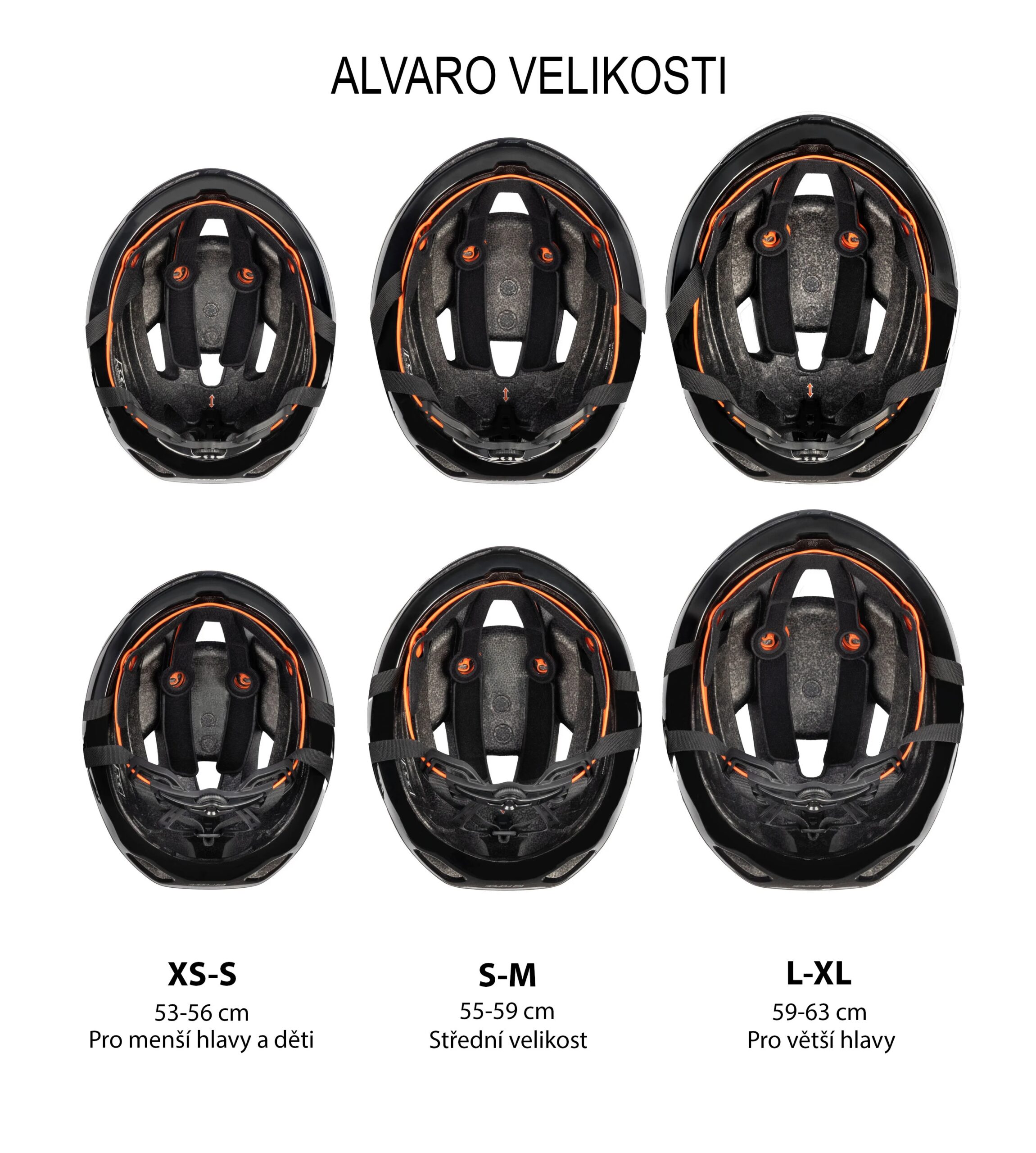 přilba FORCE ALVARO, bílá S - M - Obrázek 7