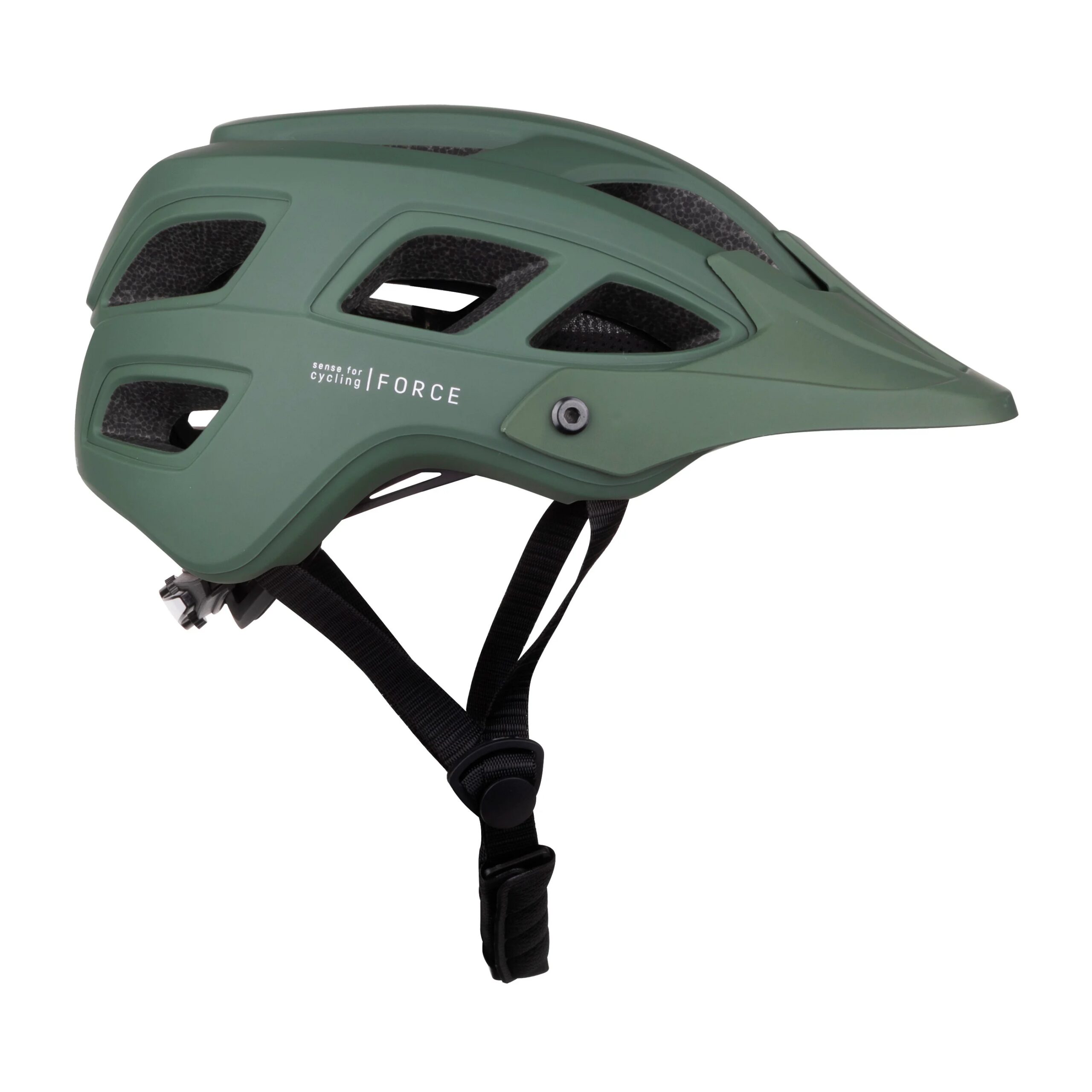 přilba FORCE IBEX MTB, zelená, matná L-XL - Obrázek 2