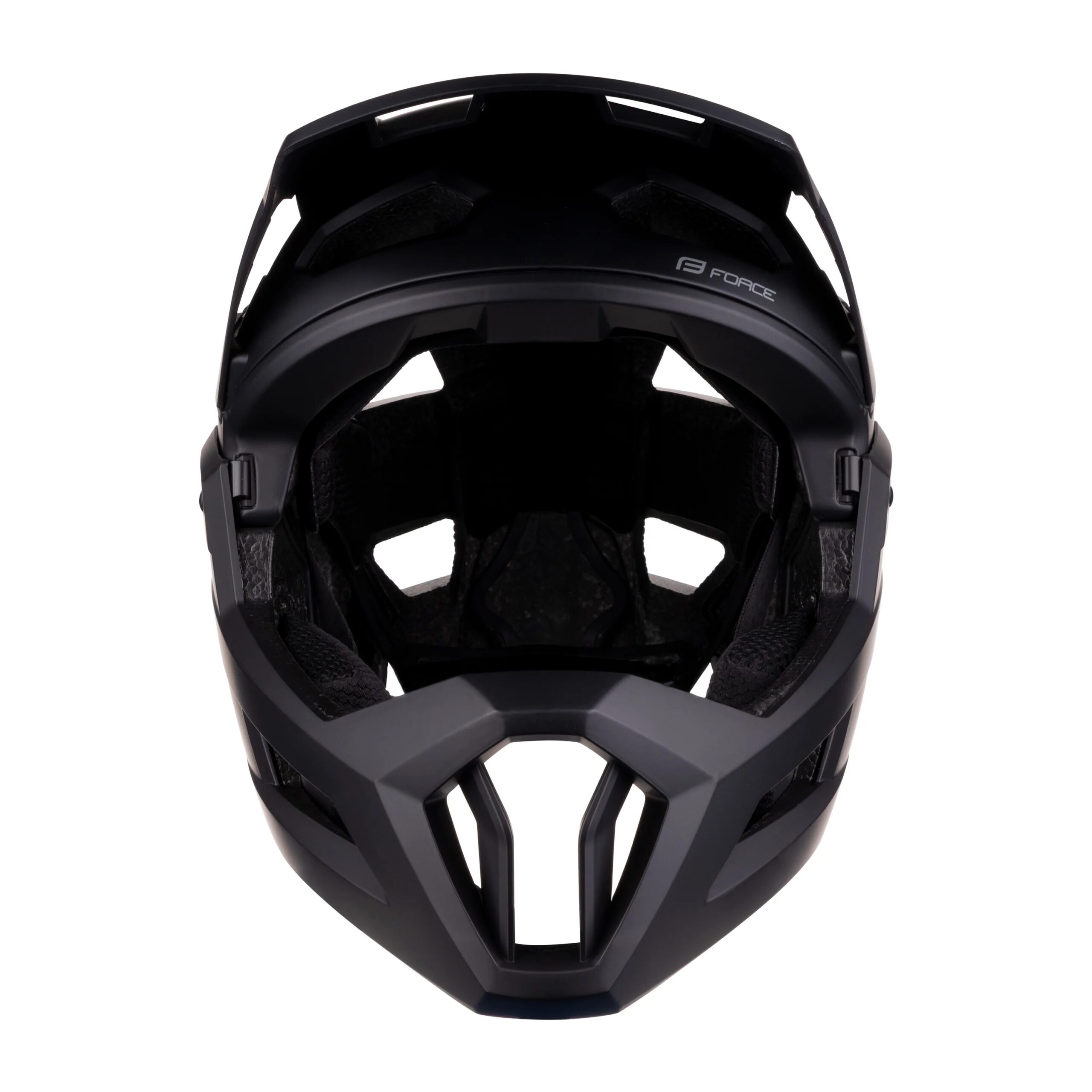 přilba FORCE VENOM downhill, černá L-XL - Obrázek 3