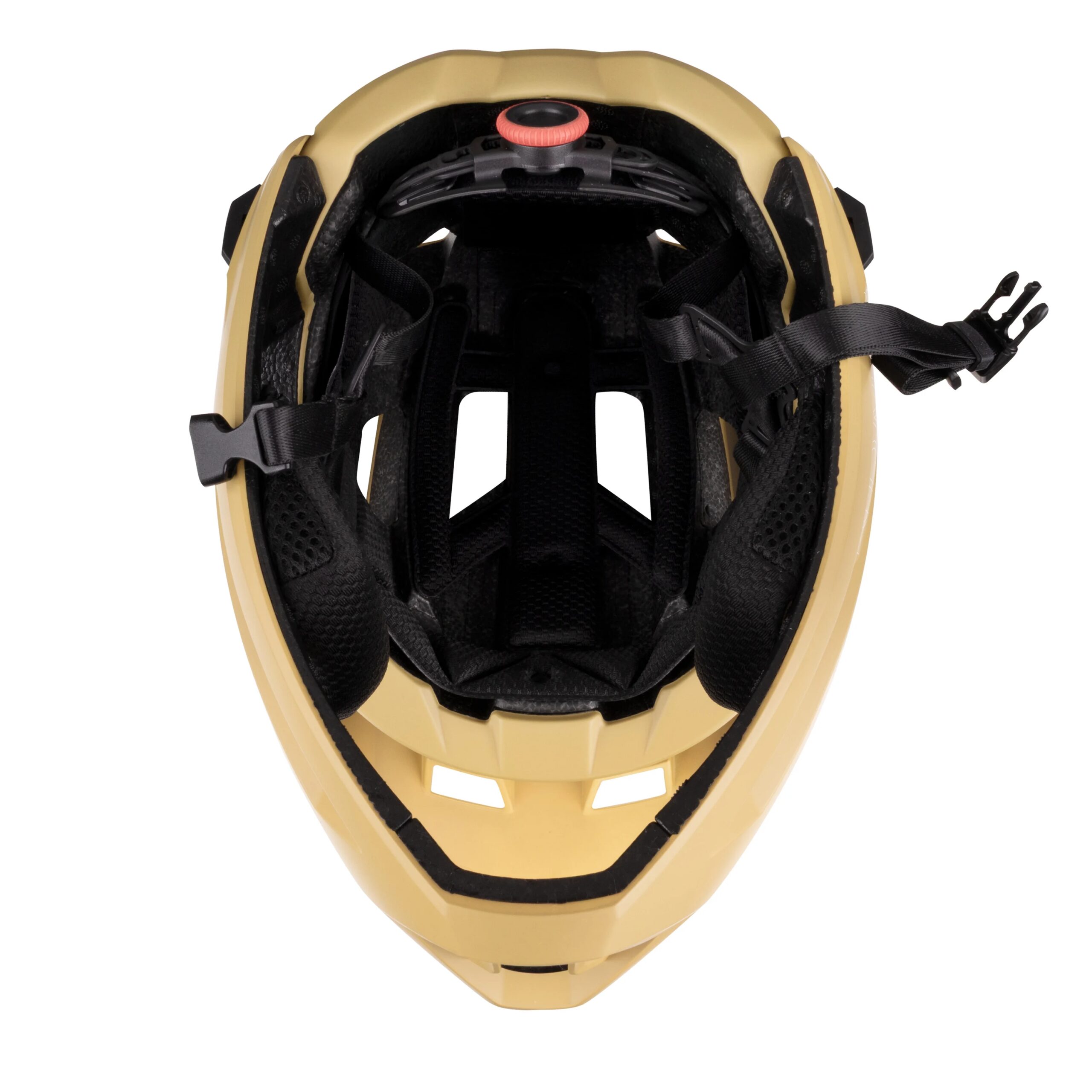 přilba FORCE VENOM downhill, hnědá L-XL - Obrázek 5