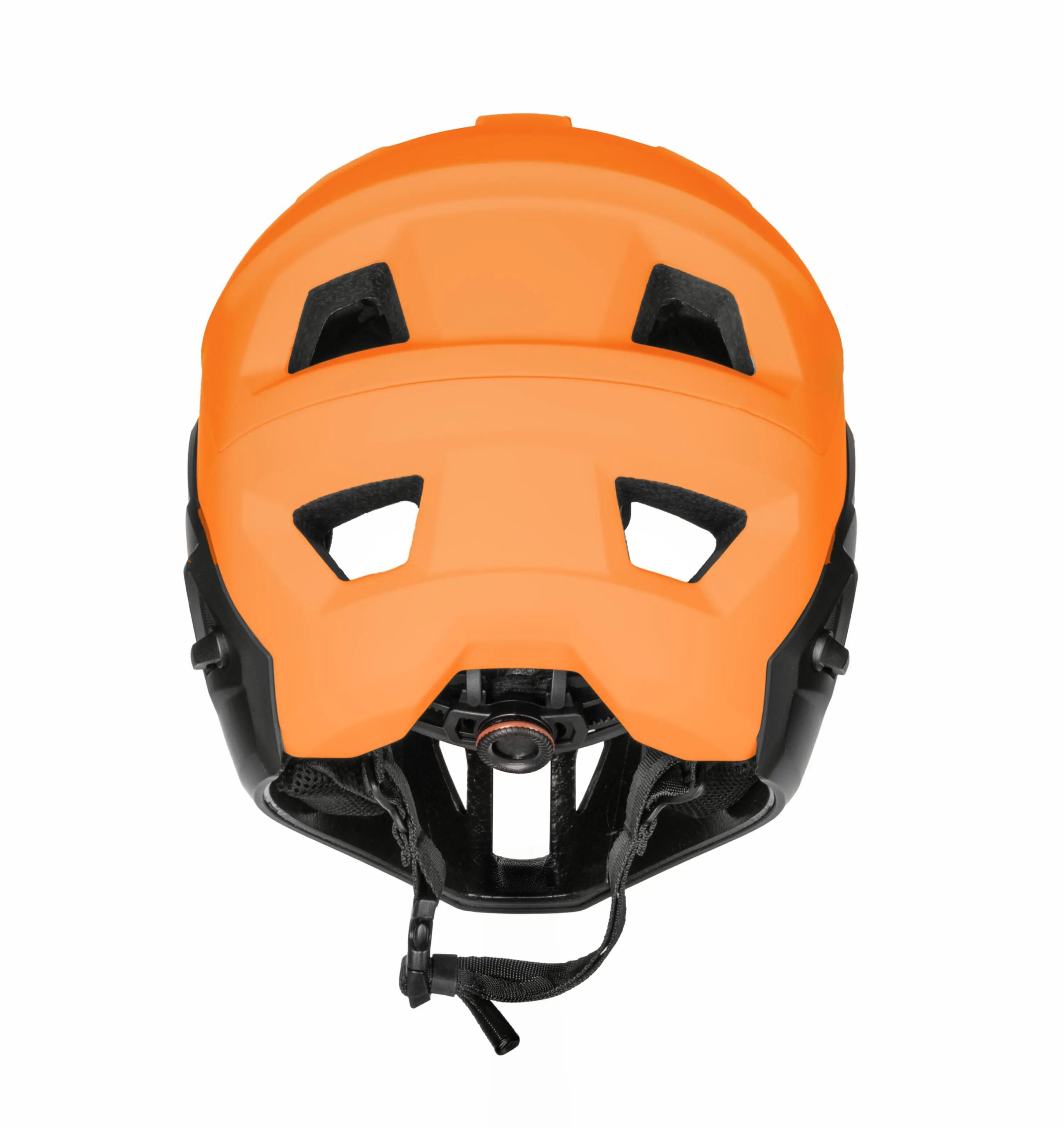 přilba FORCE VENOM downhill, oranžovo-černá L-XL - Obrázek 4