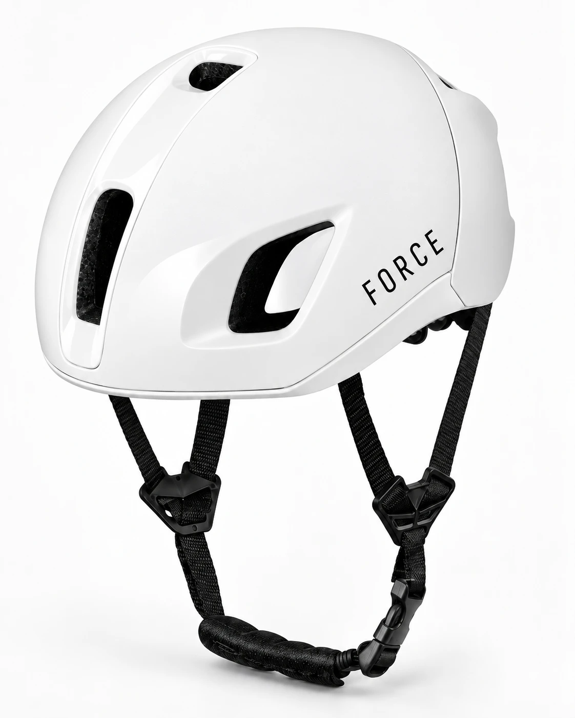 přilba FORCE VIPER AERO, bílá L - XL