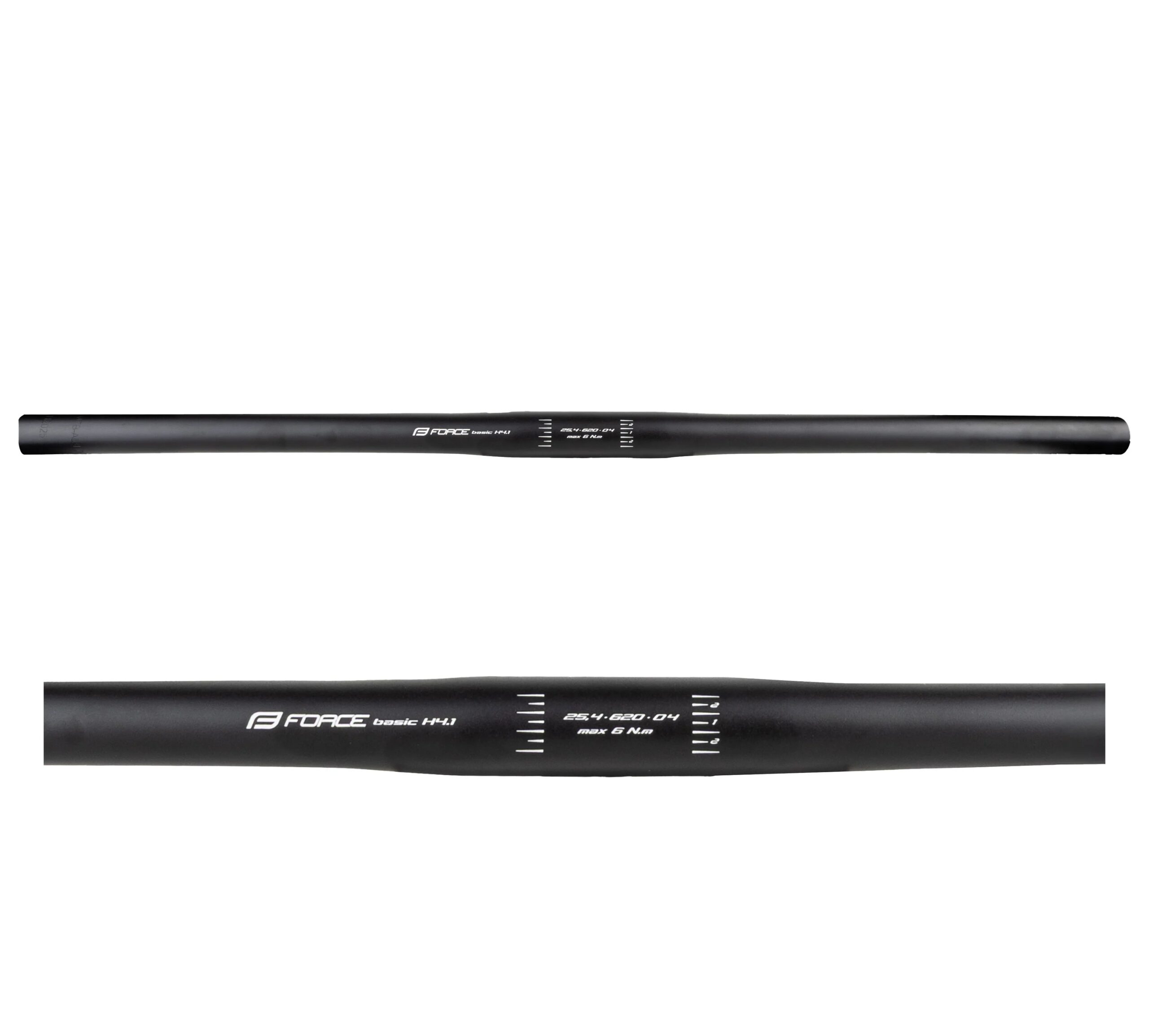řídítka F BASIC H4.1 rovné 25,4/620mm Al,černé mat