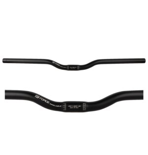 řídítka F BASIC H8.2 prohlé 25,4/620mm Al,črn. mat