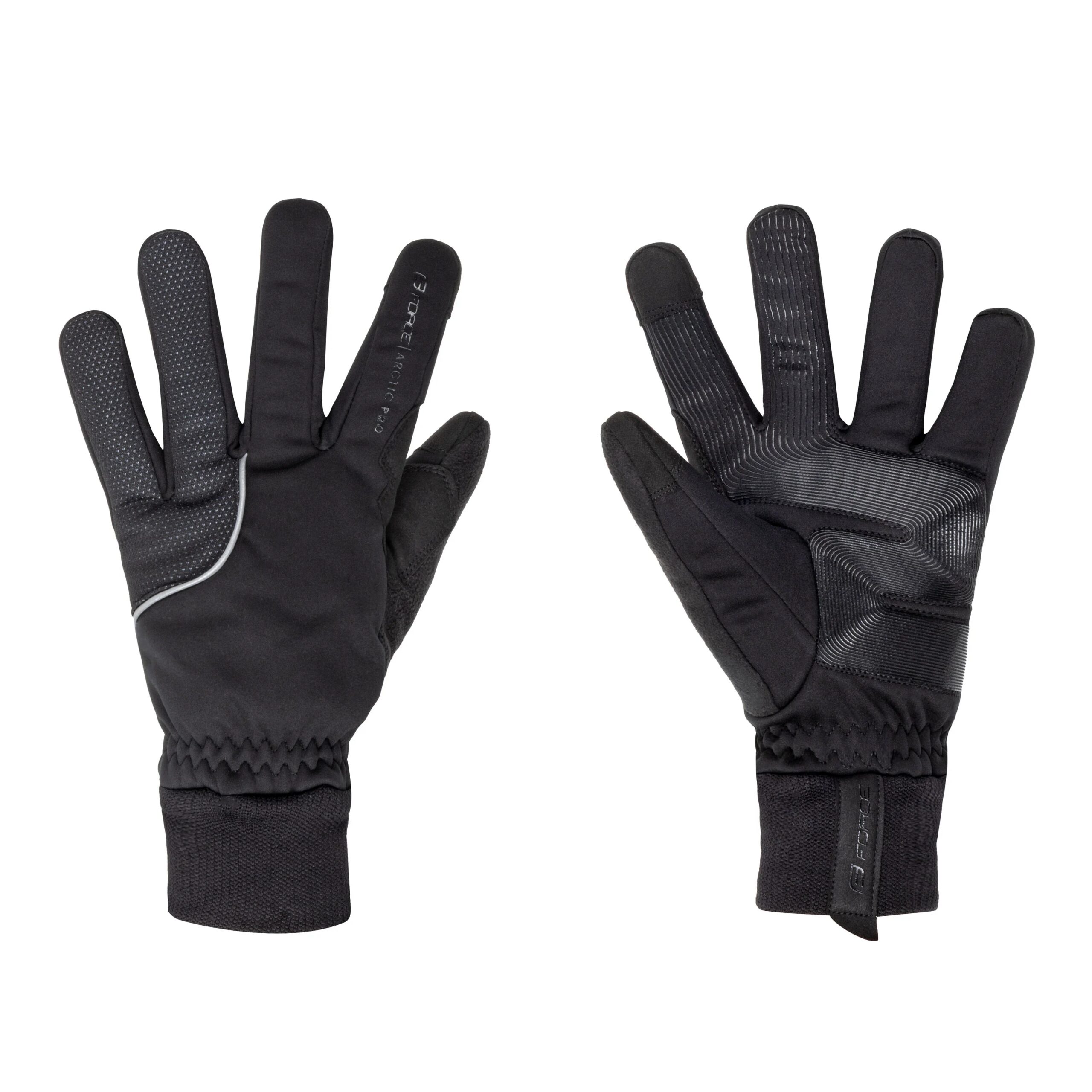 rukavice FORCE ARCTIC PRO, černé M