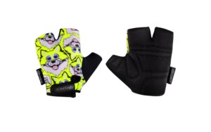 rukavice FORCE WOLFIE KID, fluo