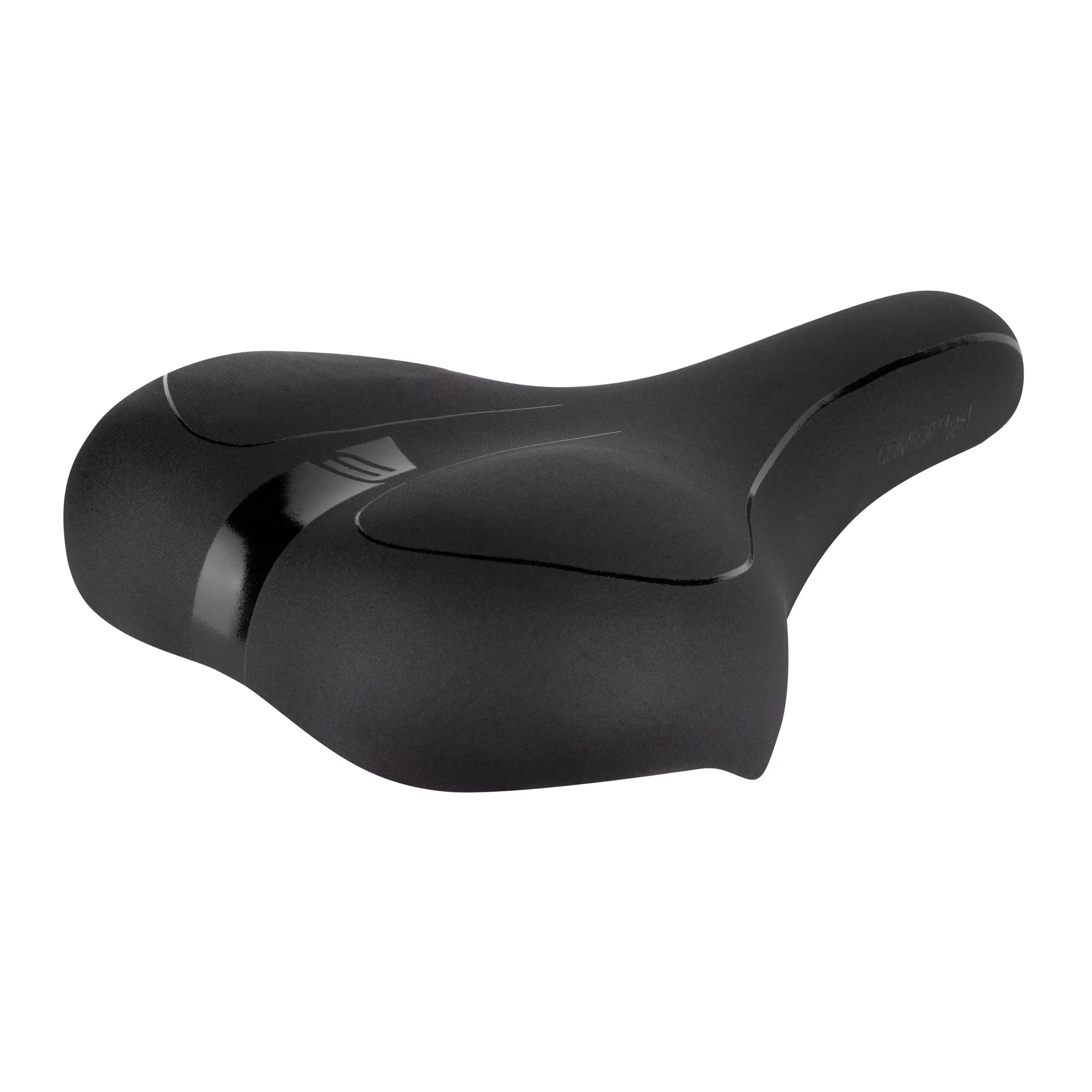 sedlo FORCE COMFORT GEL turistické, černé - Obrázek 2