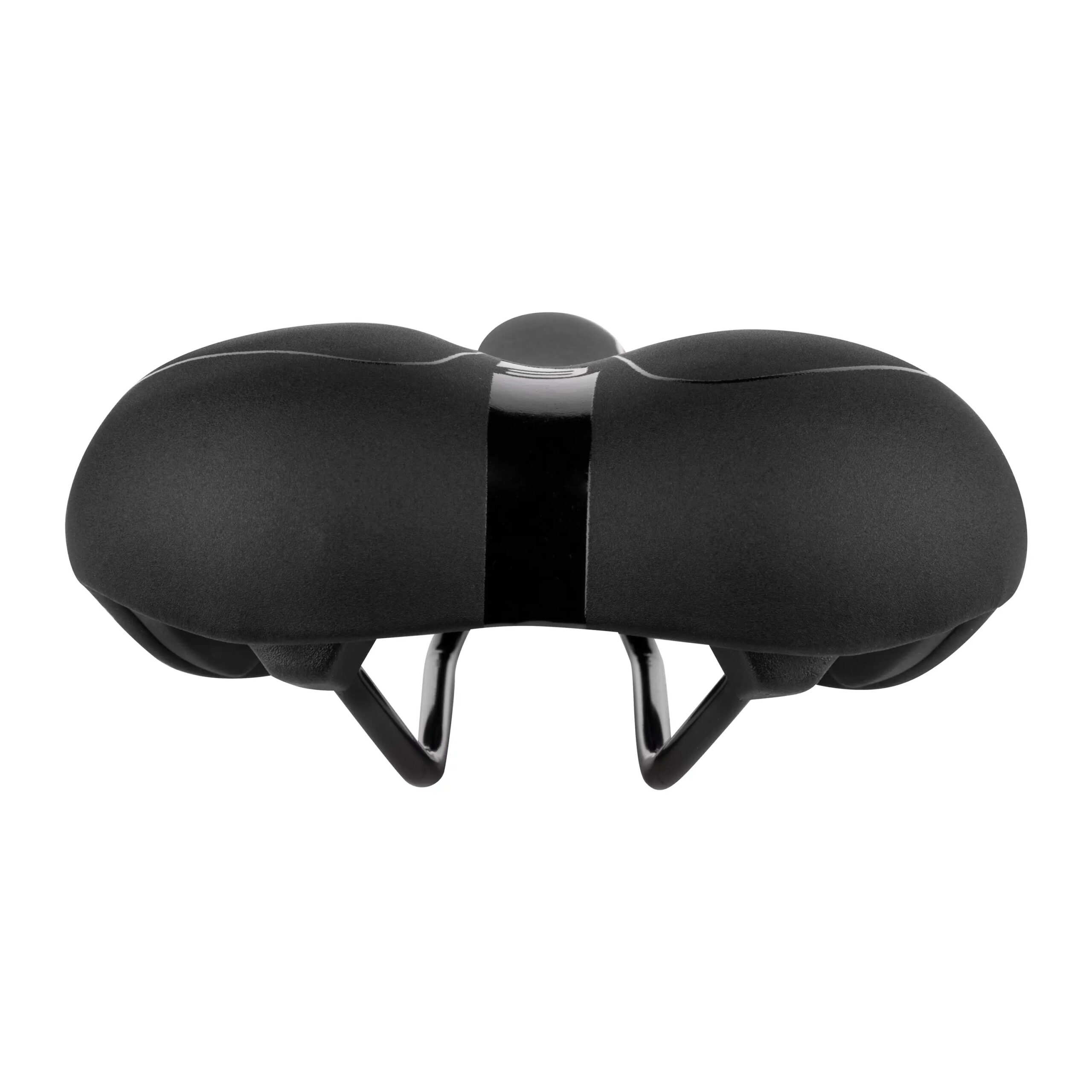 sedlo FORCE COMFORT GEL turistické, černé - Obrázek 4