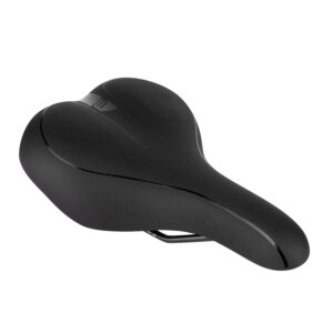 sedlo FORCE COMFORT GEL turistické, černé
