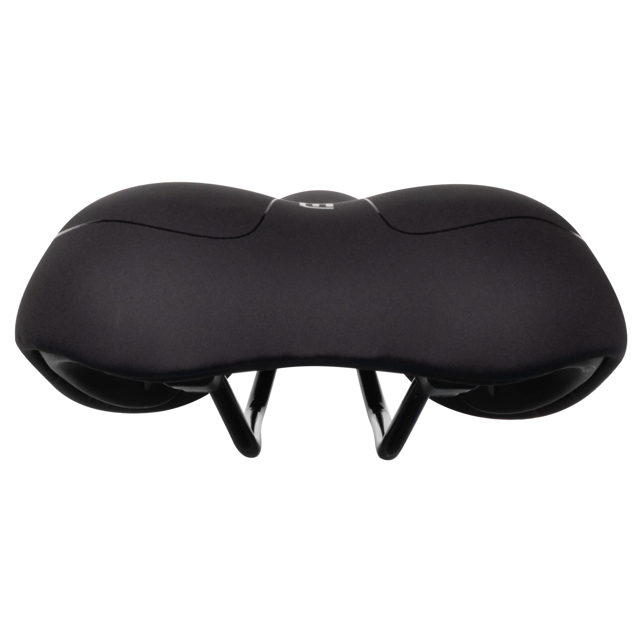 sedlo FORCE COMFORT GEL UNI turistické, černé - Obrázek 4