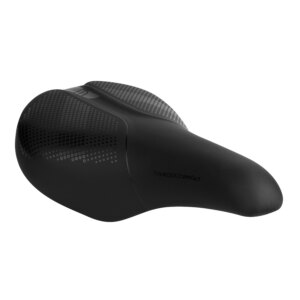 sedlo FORCE COMFORT THUNDER UNI, černé