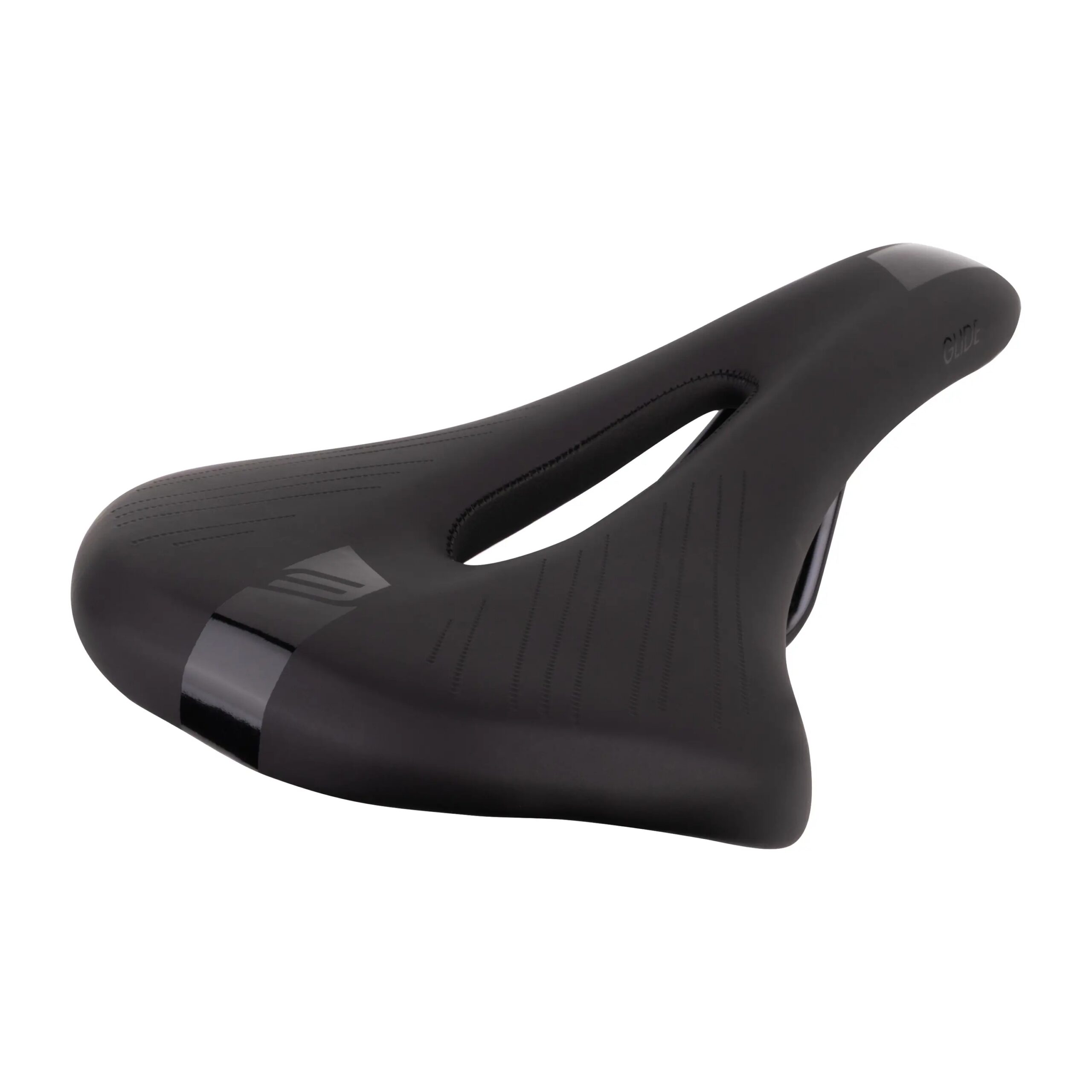 sedlo FORCE GLIDE sportovní, černé - Obrázek 2