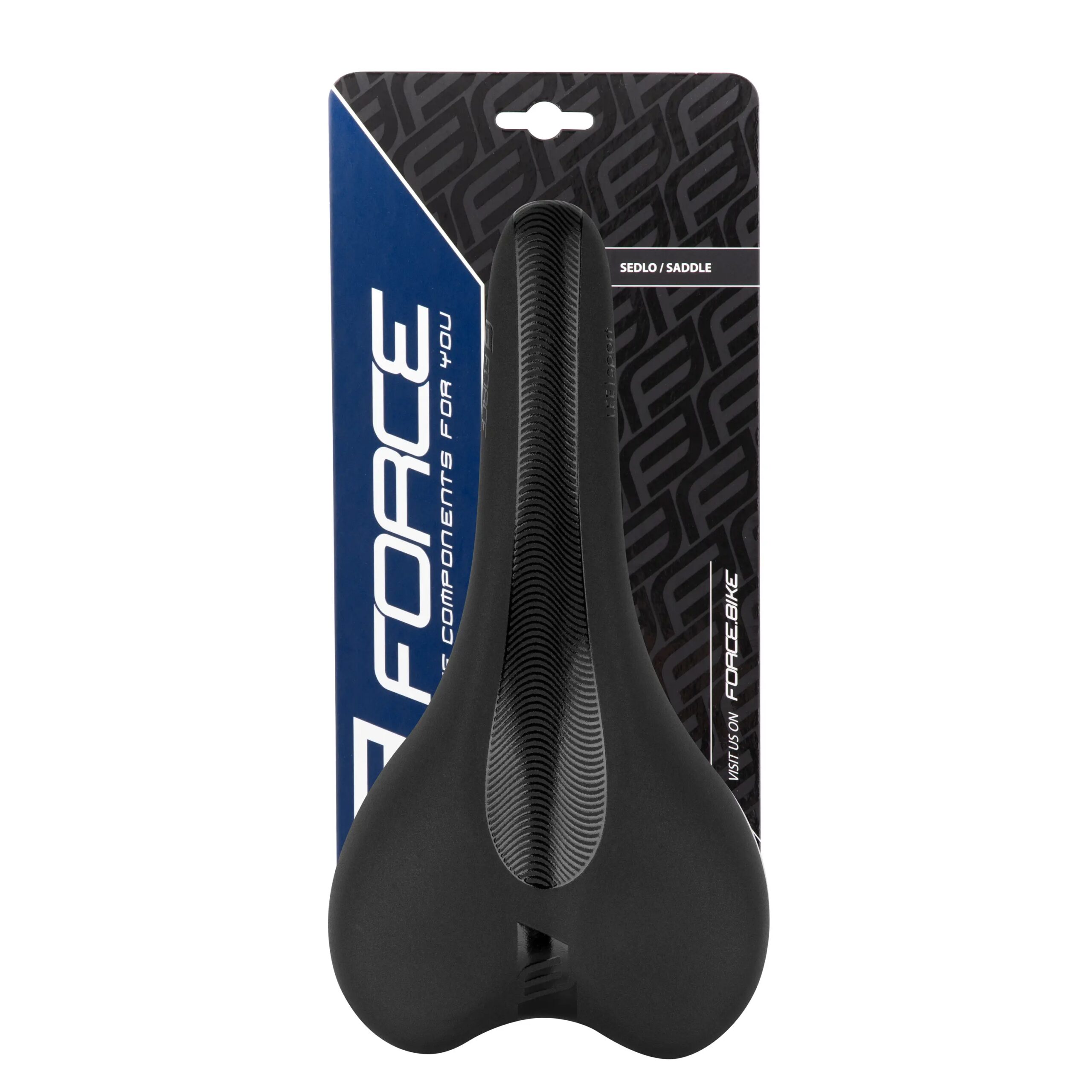 sedlo FORCE LEE SPORT pánské sportovní, černé - Obrázek 5