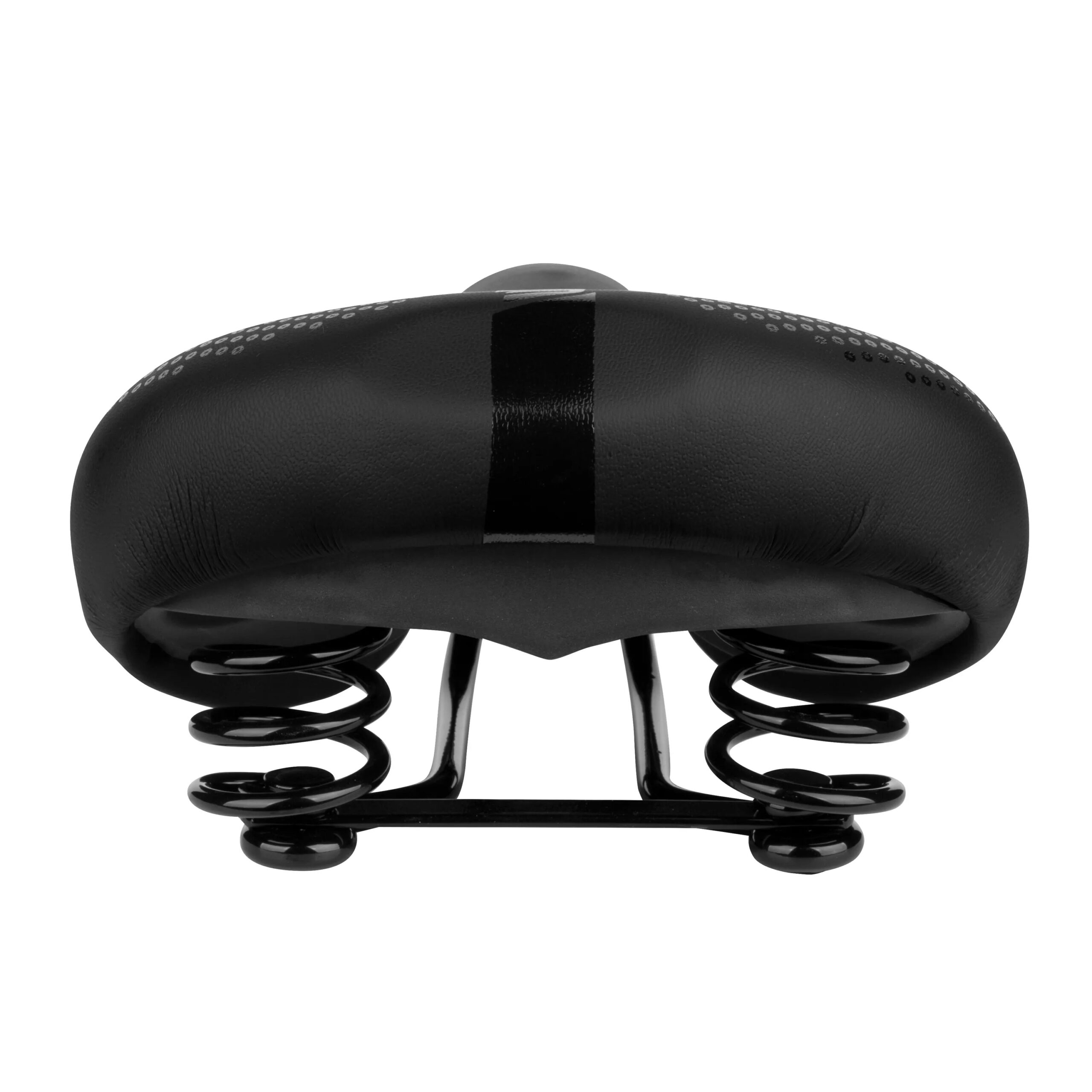sedlo FORCE SOFT UNI s pružinou, černé - Obrázek 4