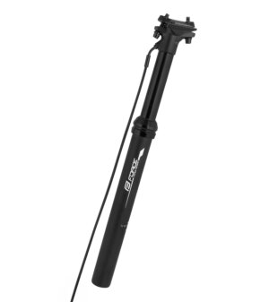sedlovka F DROPPER 30,9/475mm teleskopická,mat.čer