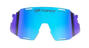 sklo náhradní  FORCE GRIP, modré revo