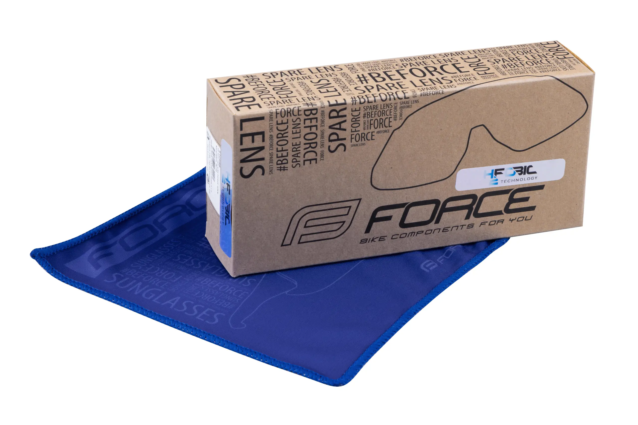 sklo náhradní FORCE GRIP, zlaté revo - Obrázek 3