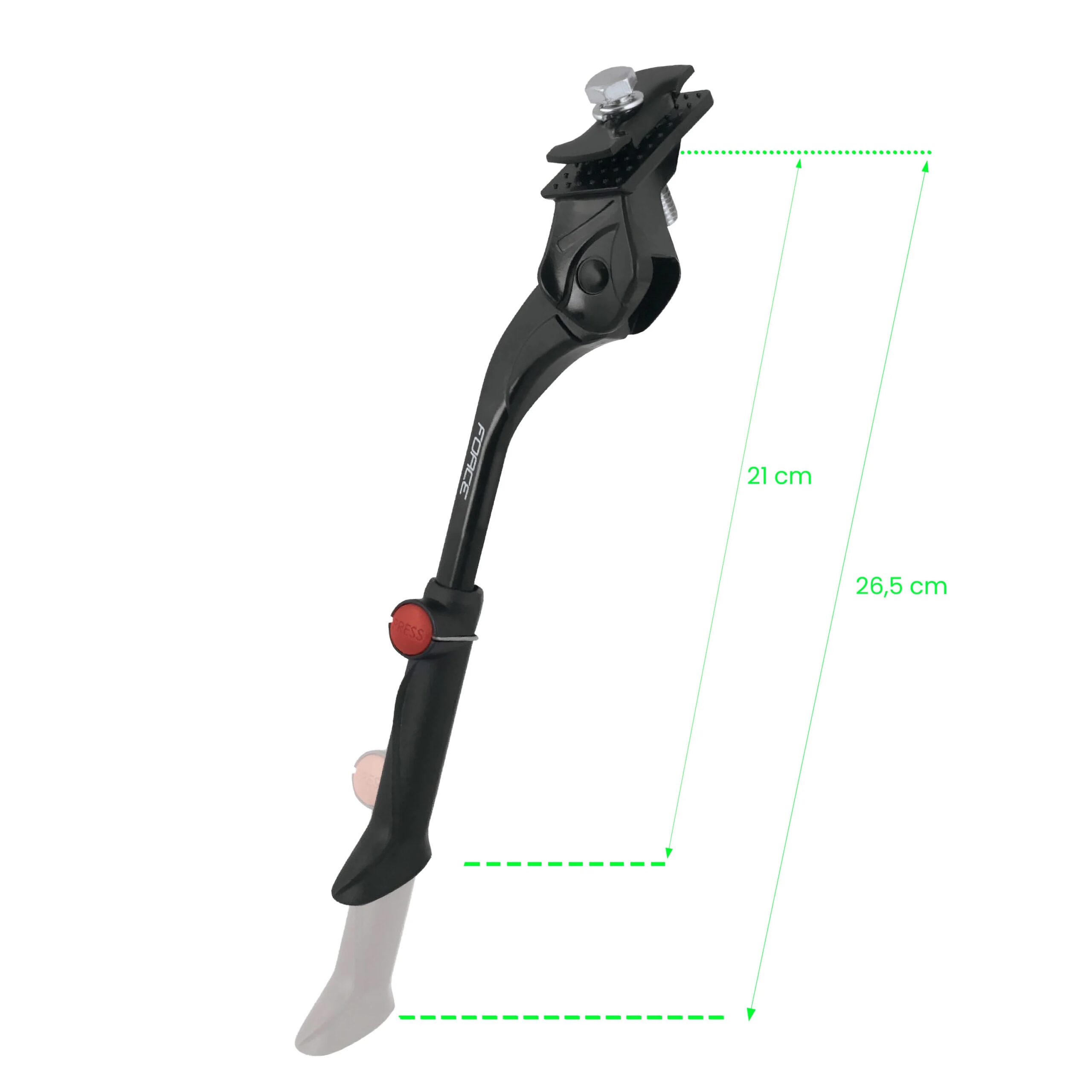 stojánek F KID 16-20" Al pod rám + protikus, černý - Obrázek 2