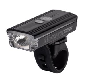 světlo přední FORCE ALERT 350LM USB, černé