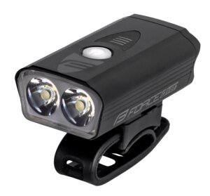 světlo přední FORCE DIVER 900 LM, USB, černé