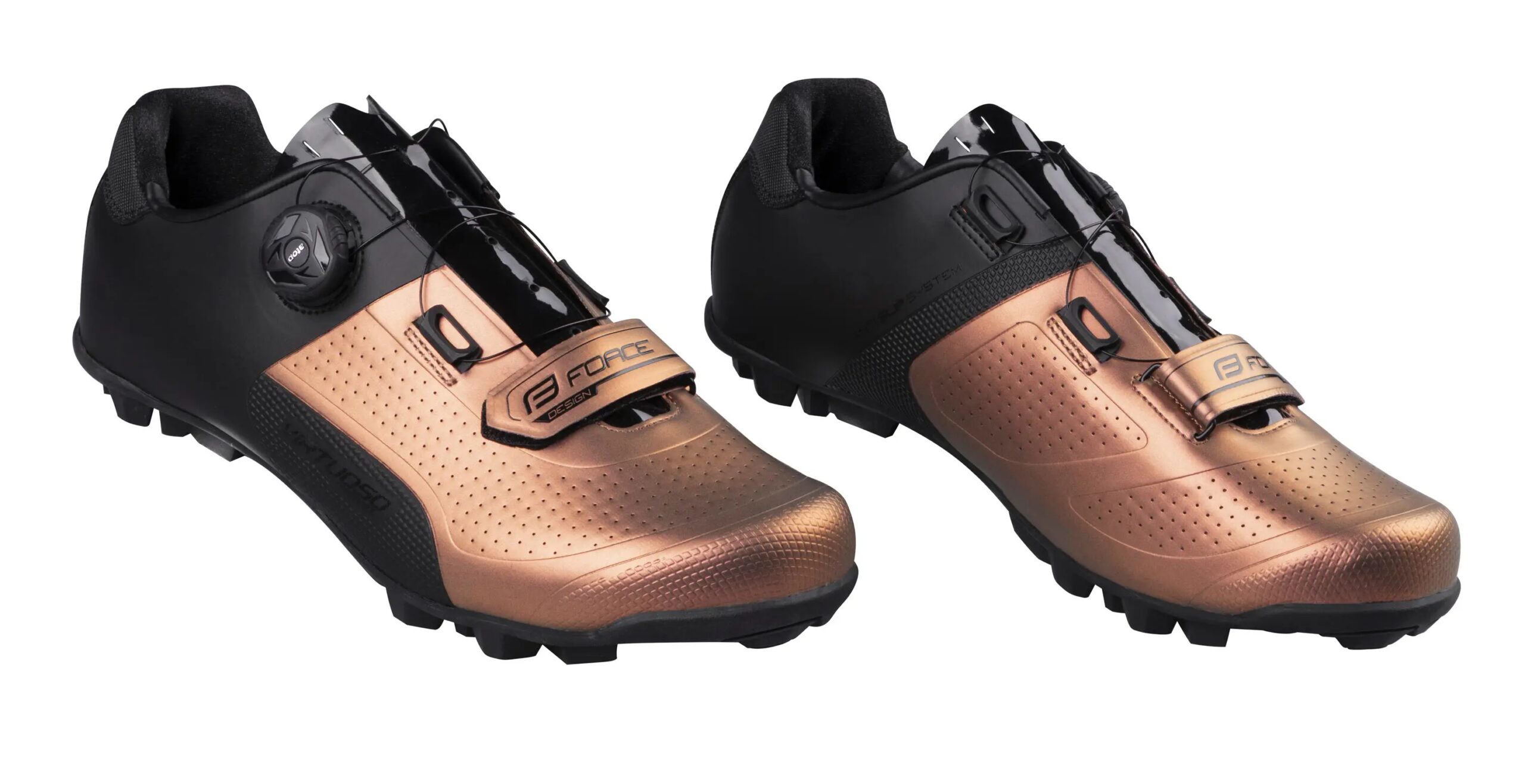 tretry F VIRTUOSO MTB/GRAVEL, černo-bronzová 42 - Obrázek 2