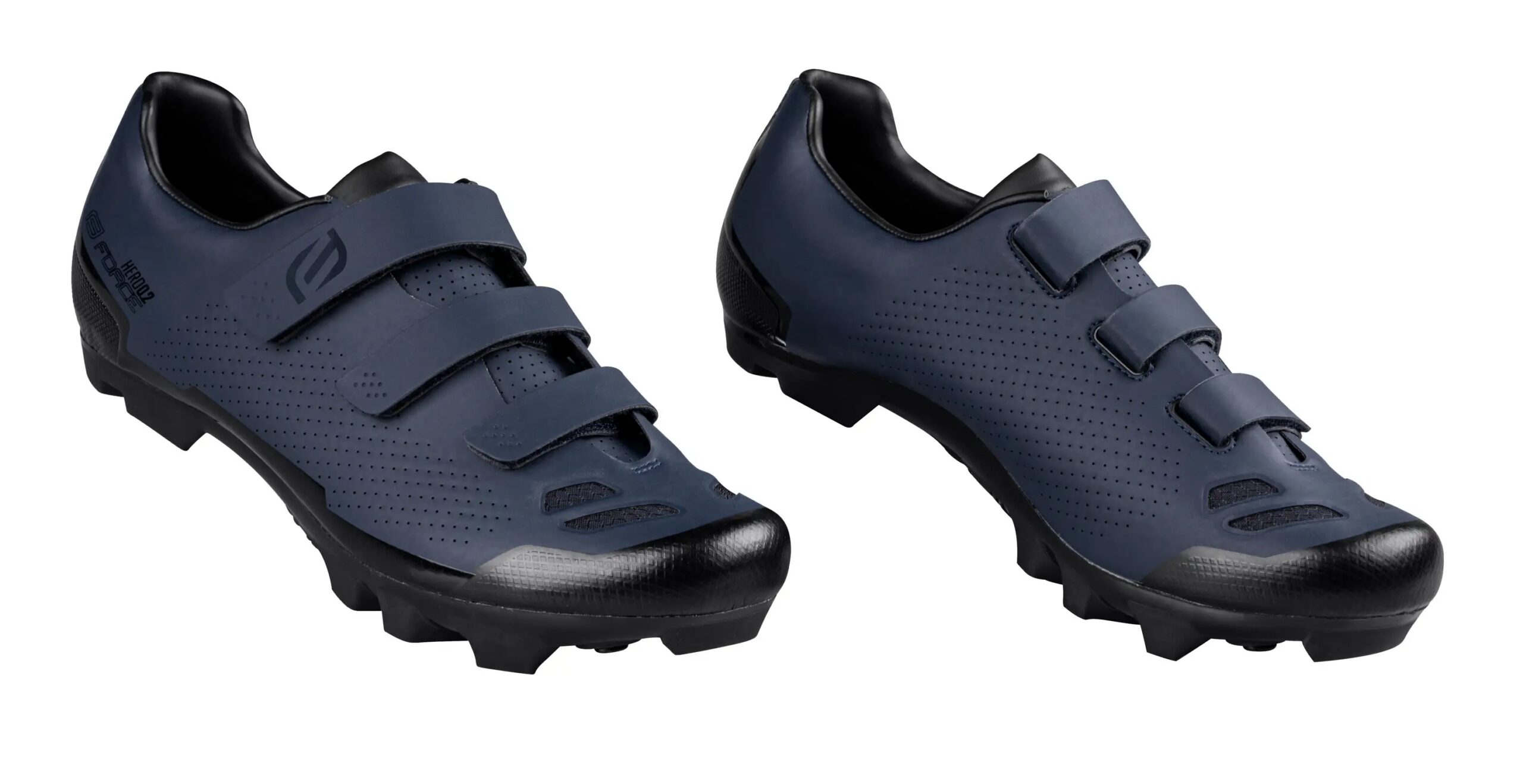 tretry FORCE MTB HERO 2, modré 41 - Obrázek 2
