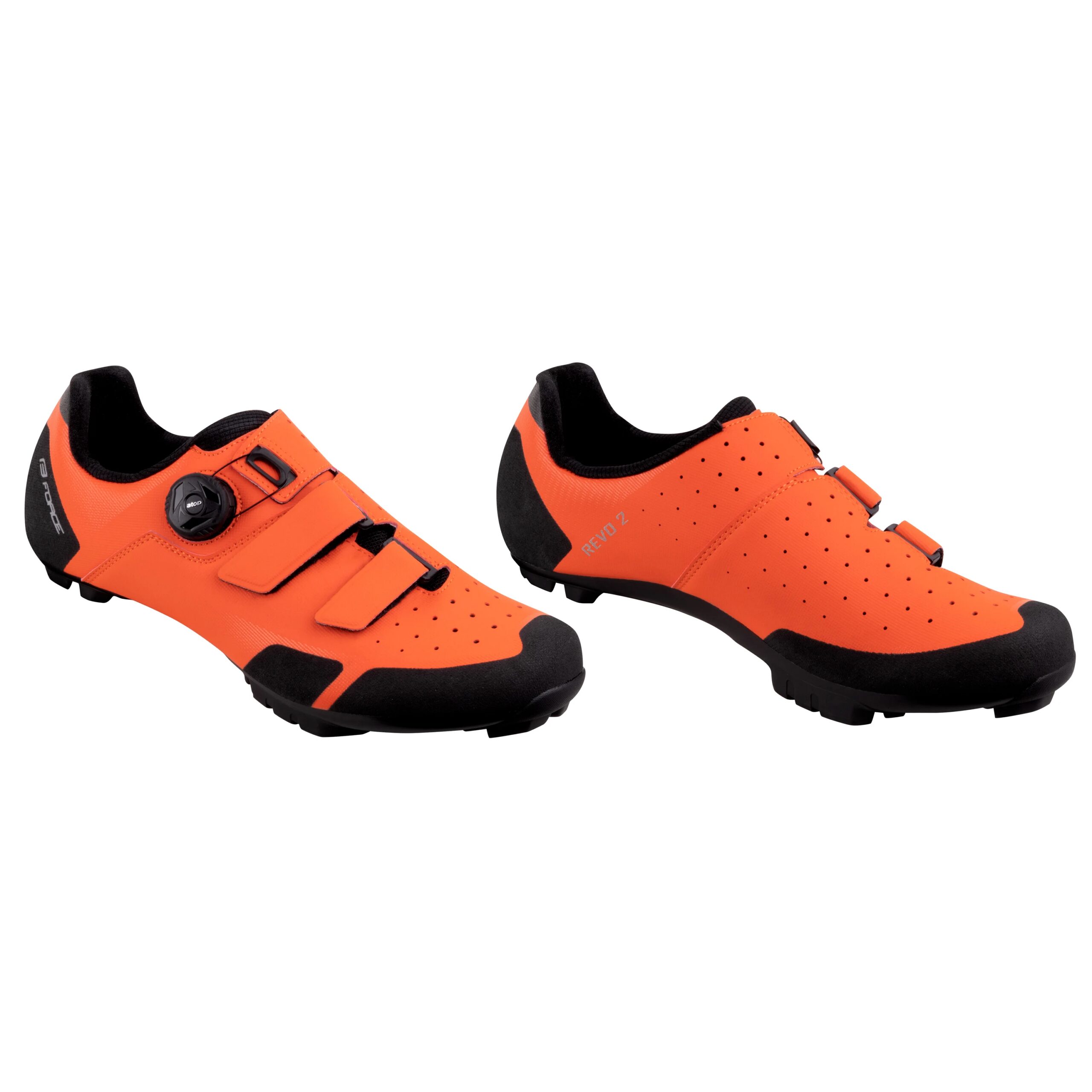 tretry FORCE MTB REVO 2, oranžové 41 - Obrázek 2