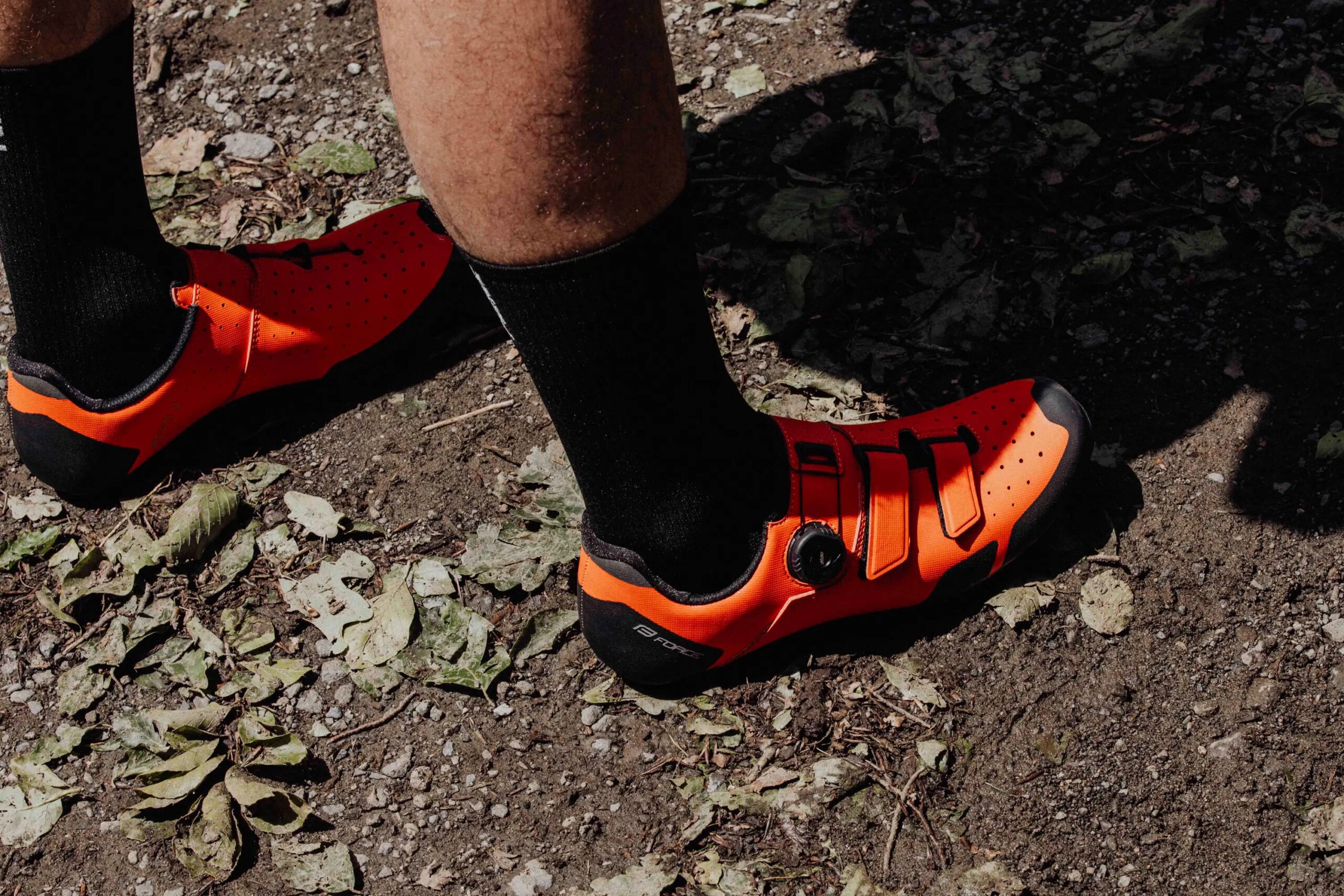 tretry FORCE MTB REVO 2, oranžové 46 - Obrázek 7