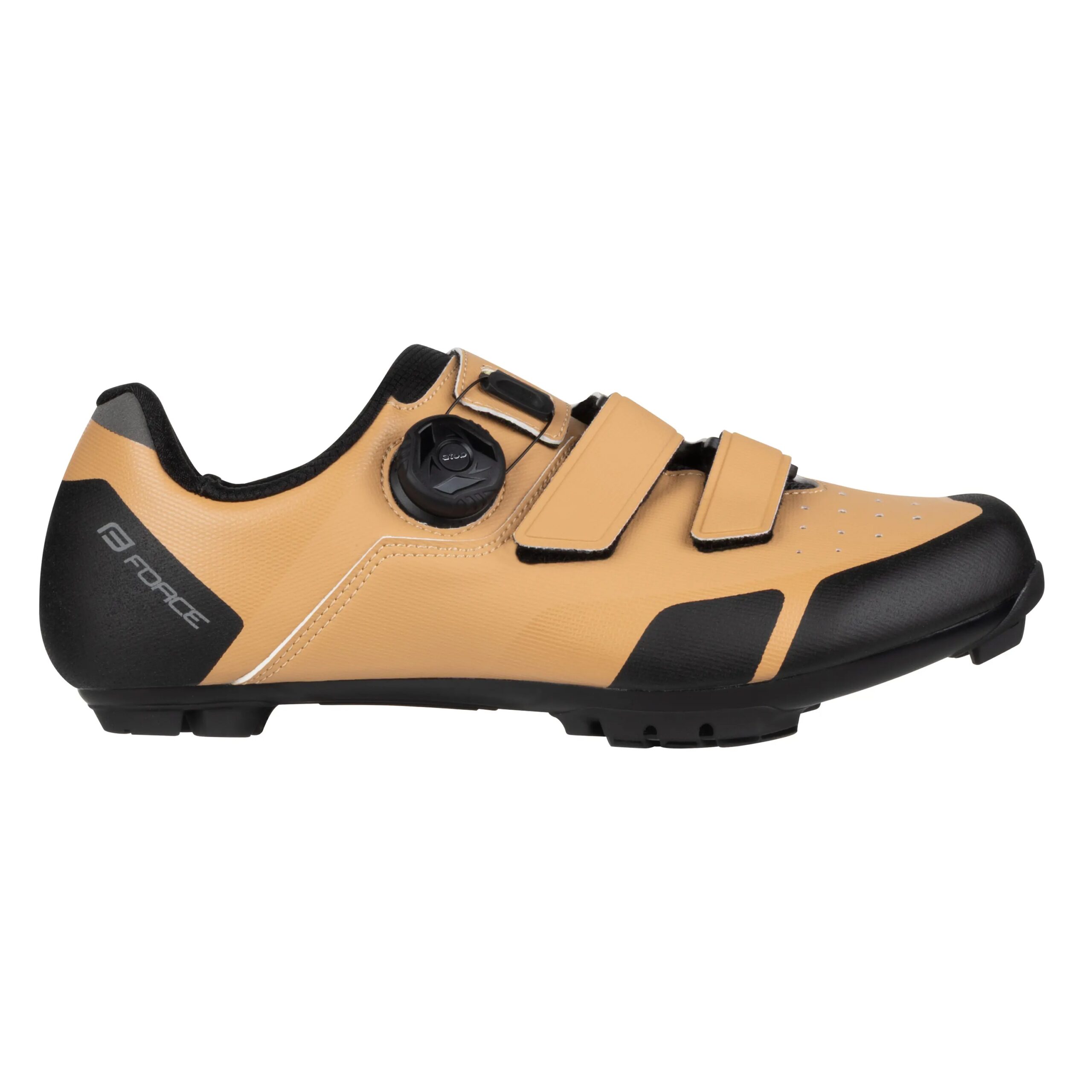tretry FORCE MTB REVO 2, světle hnědé 42
