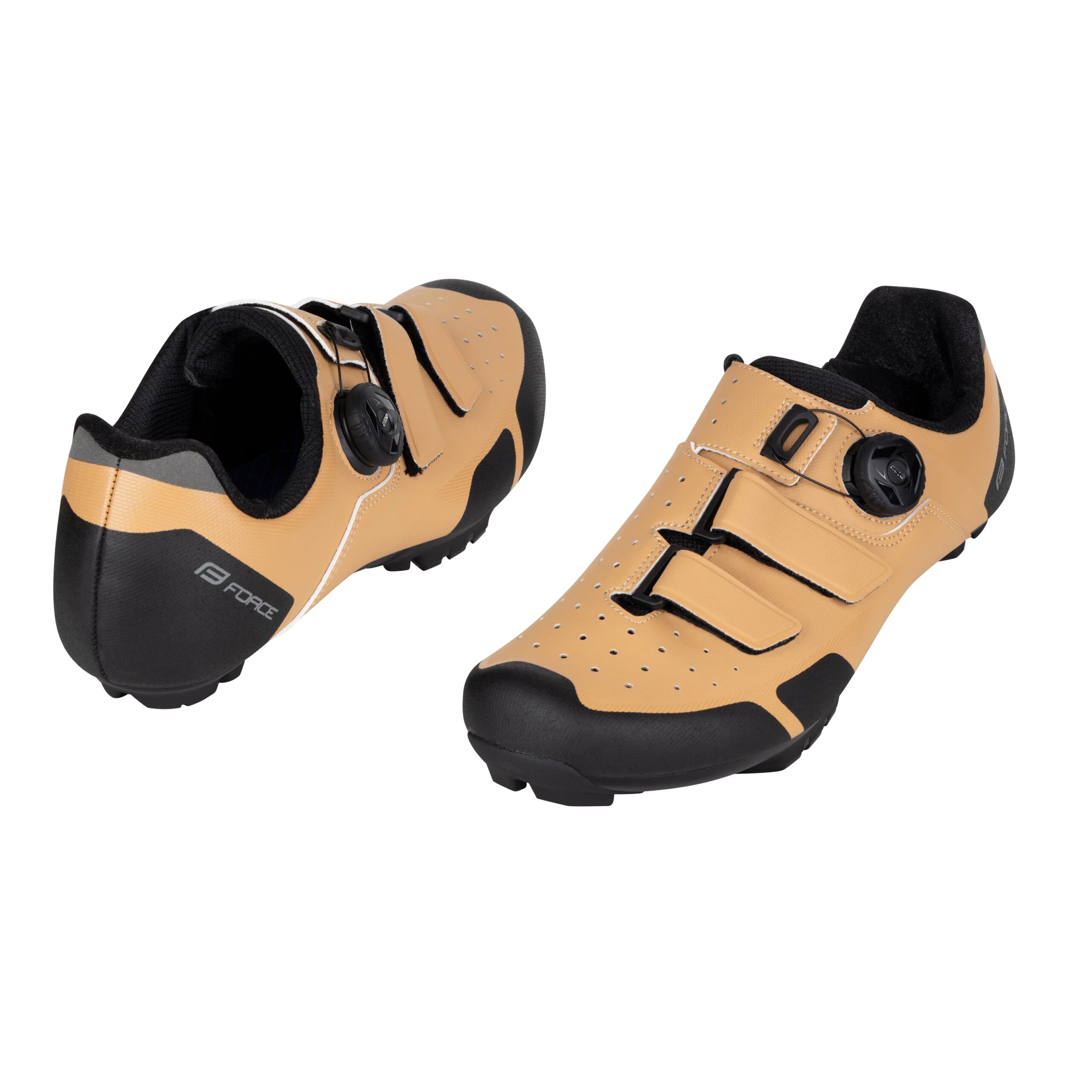 tretry FORCE MTB REVO 2, světle hnědé - Obrázek 3