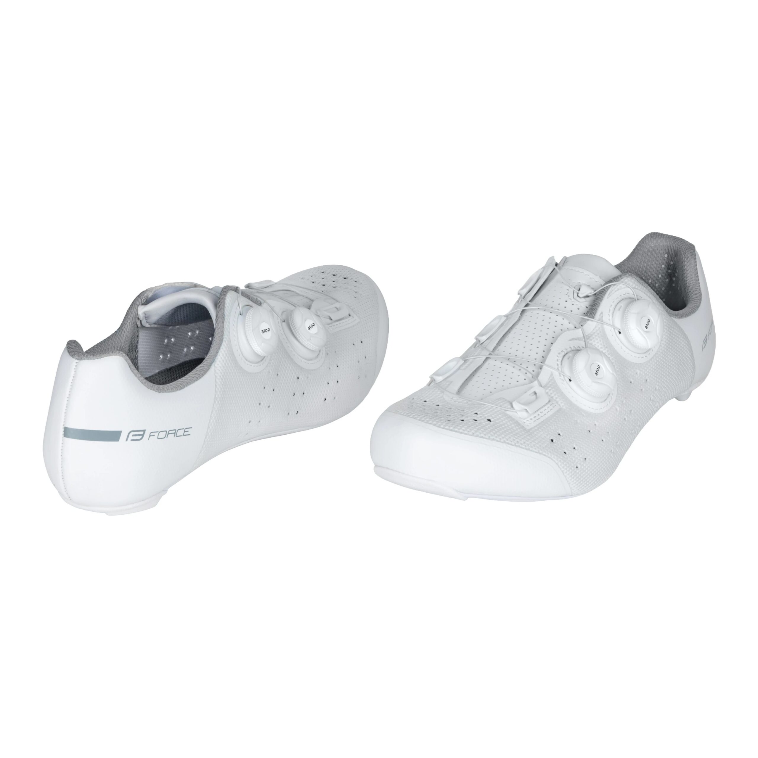 tretry FORCE ROAD AERIS CARBON, bílé 39 - Obrázek 3