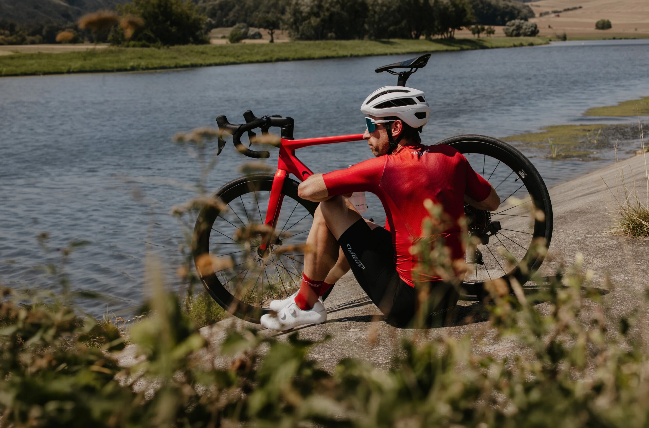 tretry FORCE ROAD AERIS CARBON, bílé 39 - Obrázek 6