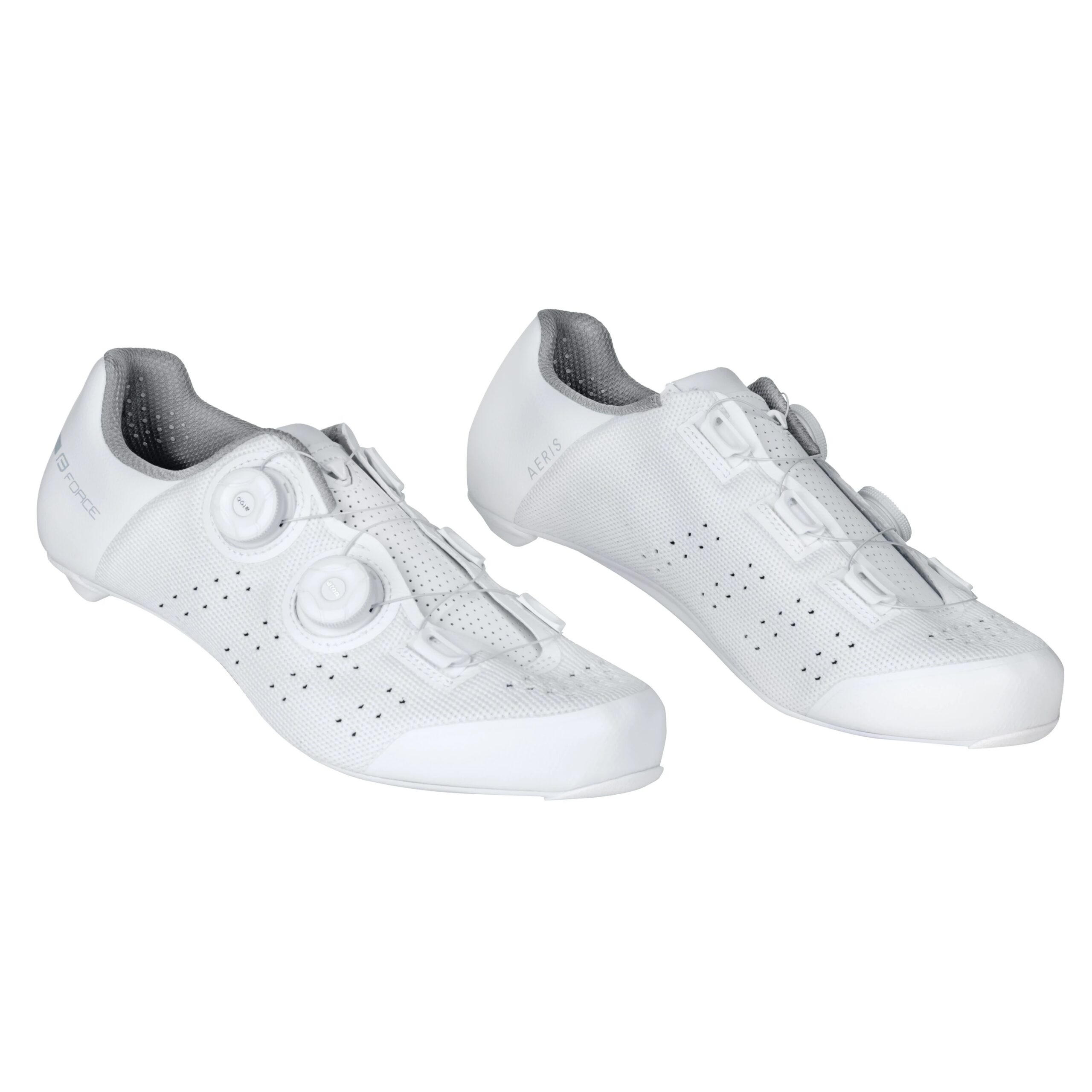 tretry FORCE ROAD AERIS CARBON, bílé 43 - Obrázek 2
