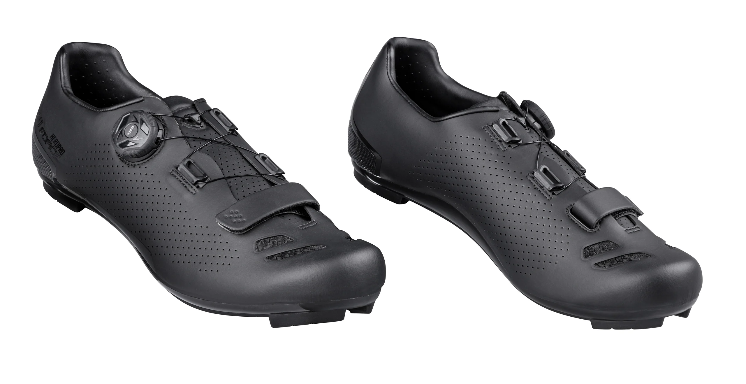 tretry FORCE ROAD HERO PRO, černé 37 - Obrázek 2