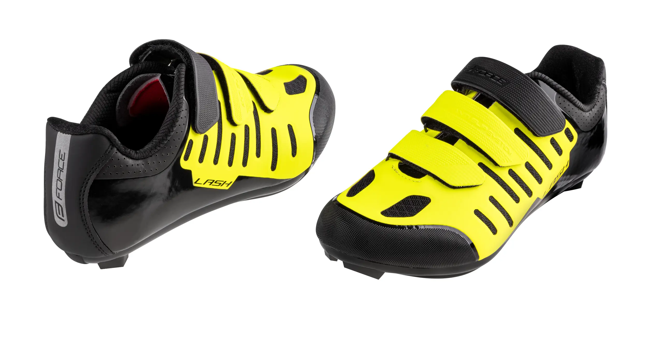 tretry FORCE ROAD LASH, fluo-černé 43 - Obrázek 3