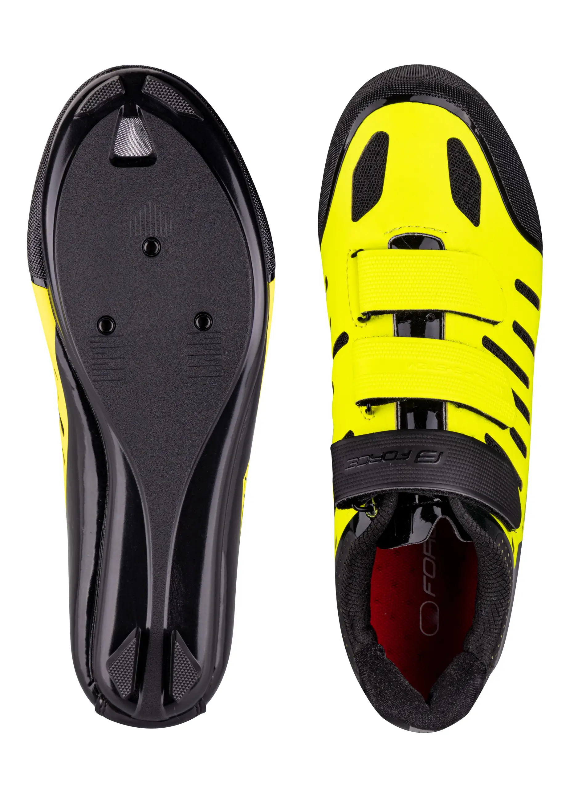 tretry FORCE ROAD LASH, fluo-černé 43 - Obrázek 4